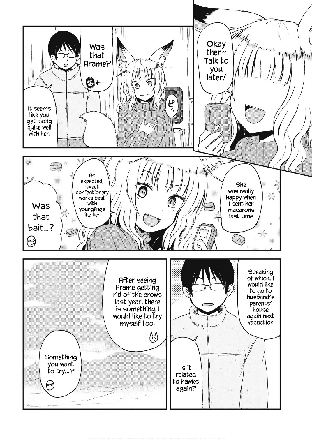 Kitsune no Oyome-chan Chapter 10 page 2 - Chapter 10: Oyome-chan and Pheasant-Hunting