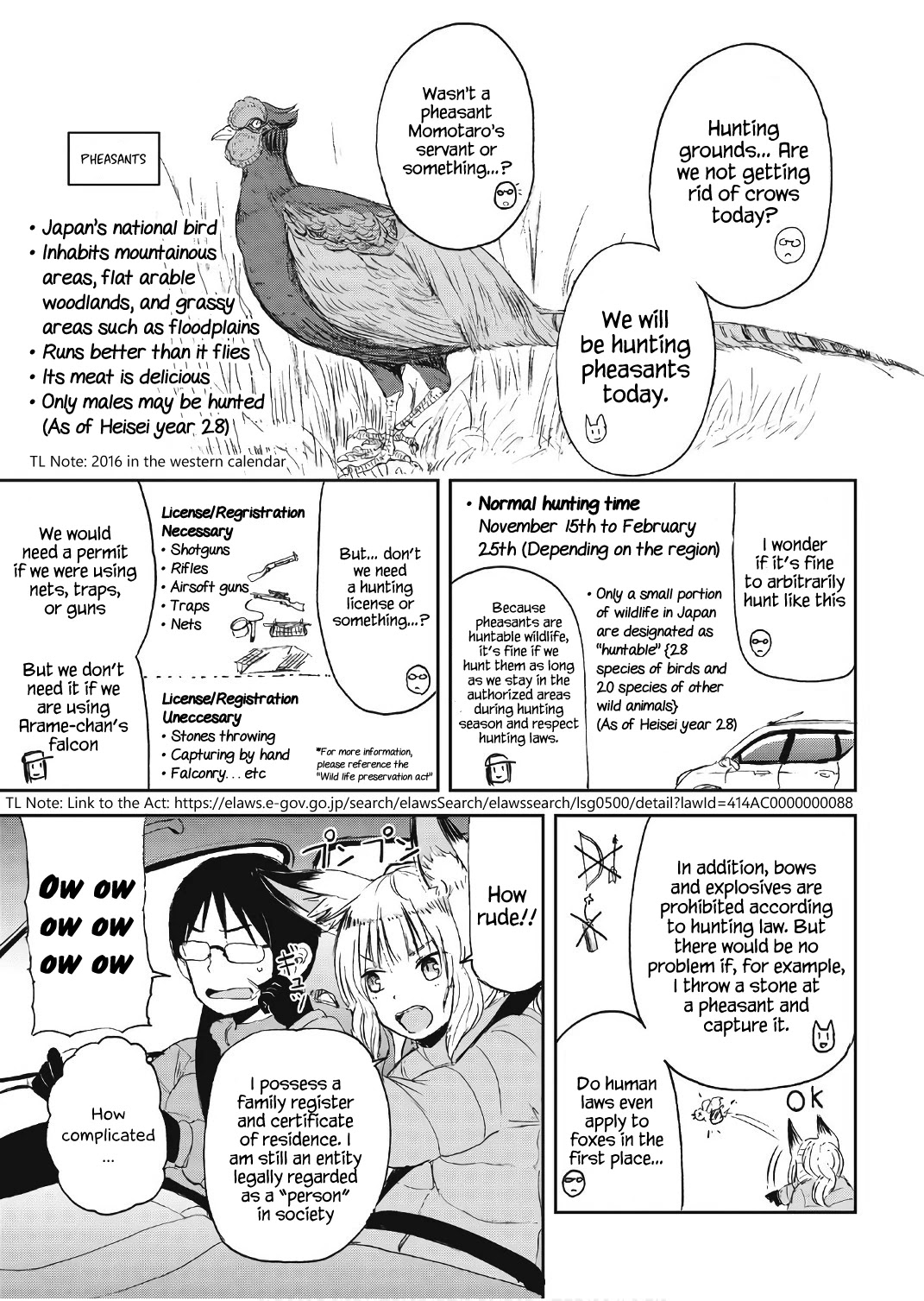 Kitsune no Oyome-chan Chapter 10 page 5 - Chapter 10: Oyome-chan and Pheasant-Hunting