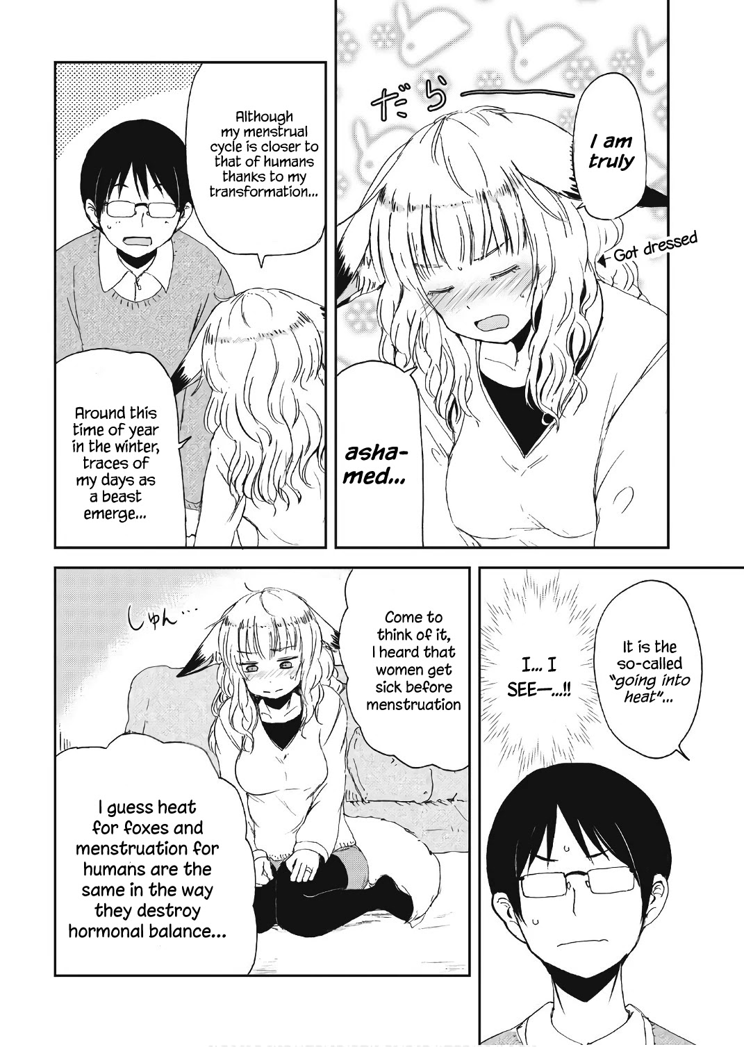 Kitsune no Oyome-chan Chapter 11 page 10 - Chapter 11: Comforting My Kitsune Wife
