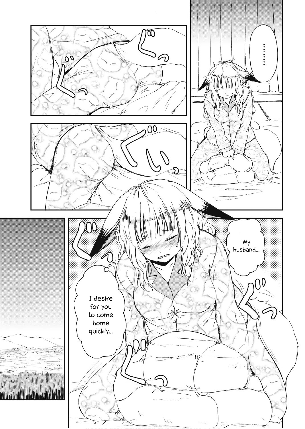 Kitsune no Oyome-chan Chapter 11 page 7 - Chapter 11: Comforting My Kitsune Wife