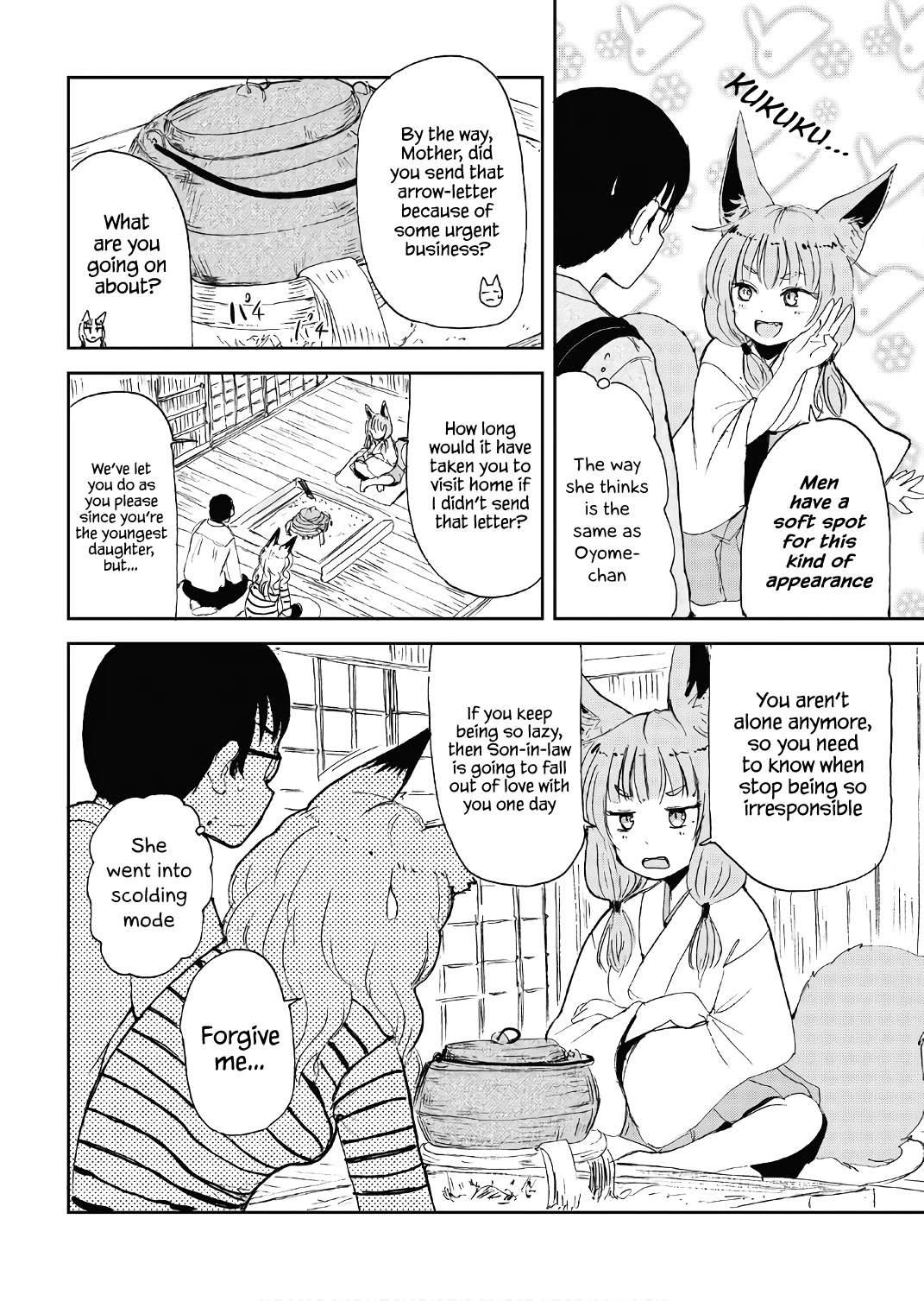 Kitsune no Oyome-chan Chapter 12 page 12 - Chapter 12: Going to Oyome-chan's Parents' Home, Part 1