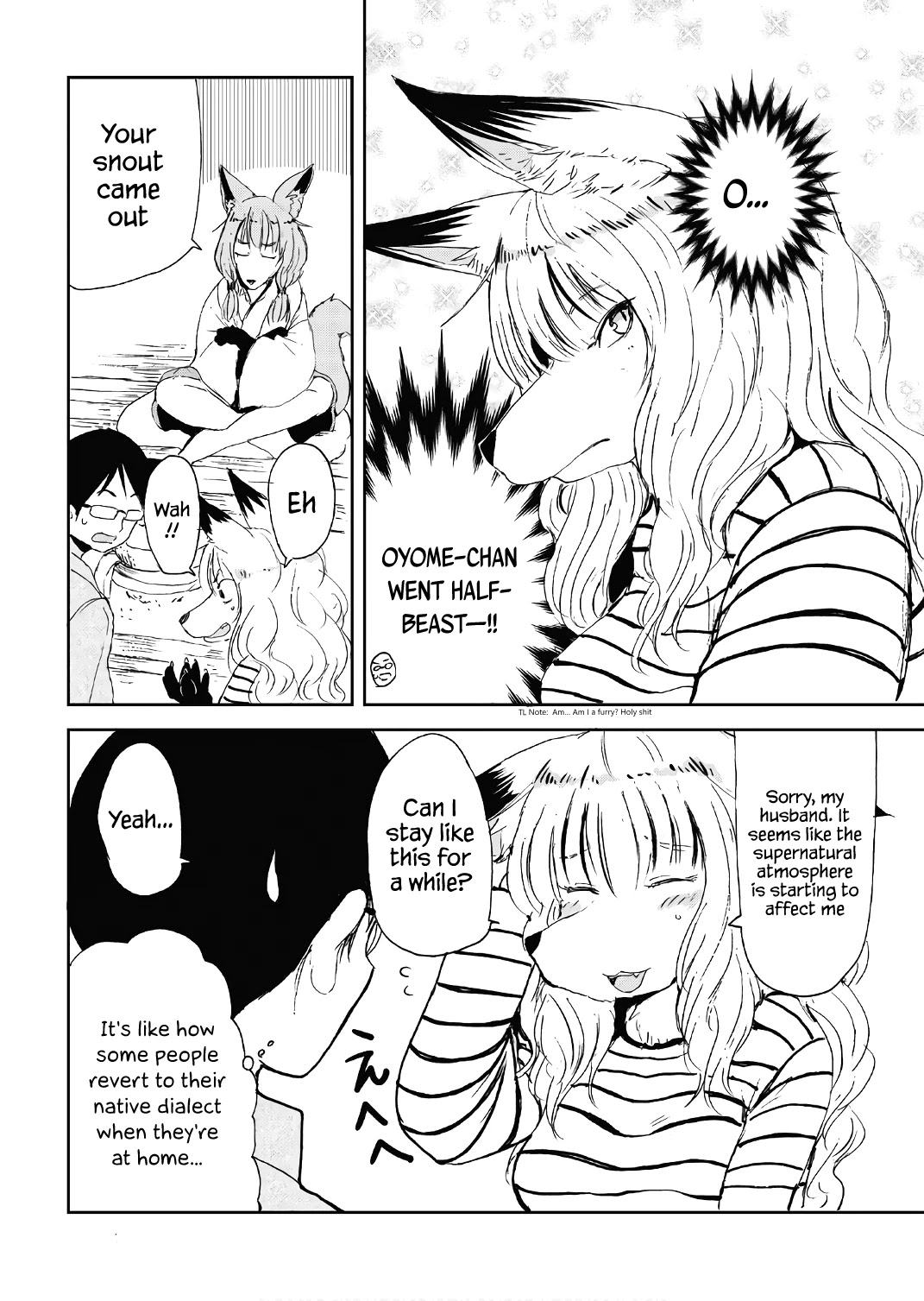 Kitsune no Oyome-chan Chapter 12 page 14 - Chapter 12: Going to Oyome-chan's Parents' Home, Part 1