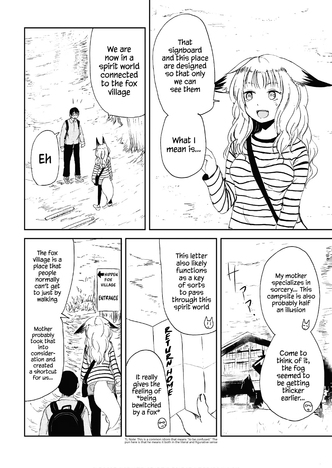 Kitsune no Oyome-chan Chapter 12 page 6 - Chapter 12: Going to Oyome-chan's Parents' Home, Part 1