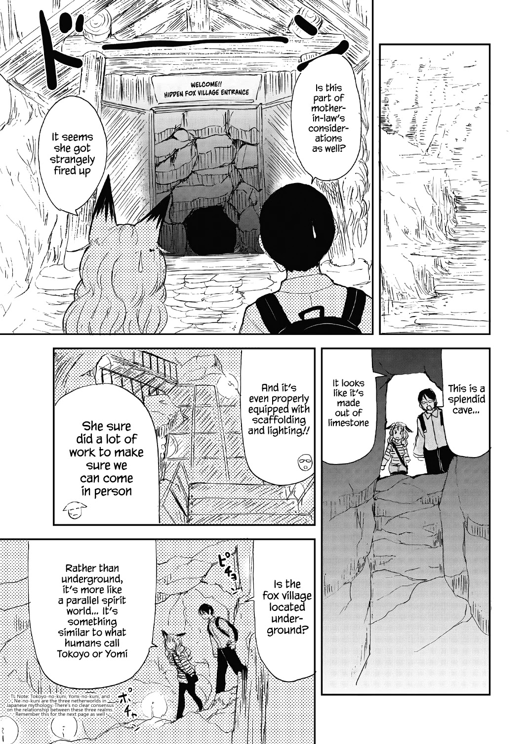 Kitsune no Oyome-chan Chapter 12 page 7 - Chapter 12: Going to Oyome-chan's Parents' Home, Part 1