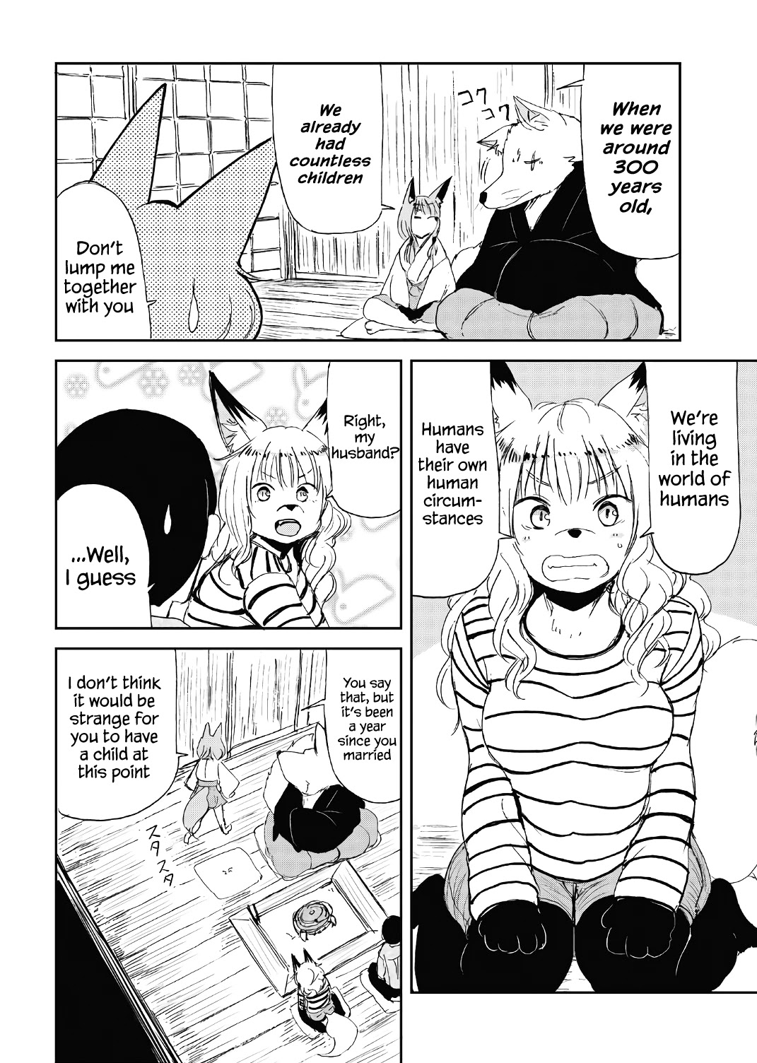 Kitsune no Oyome-chan Chapter 13 page 4 - Chapter 13: Going to Oyome-chan's Parents' Home Part 2