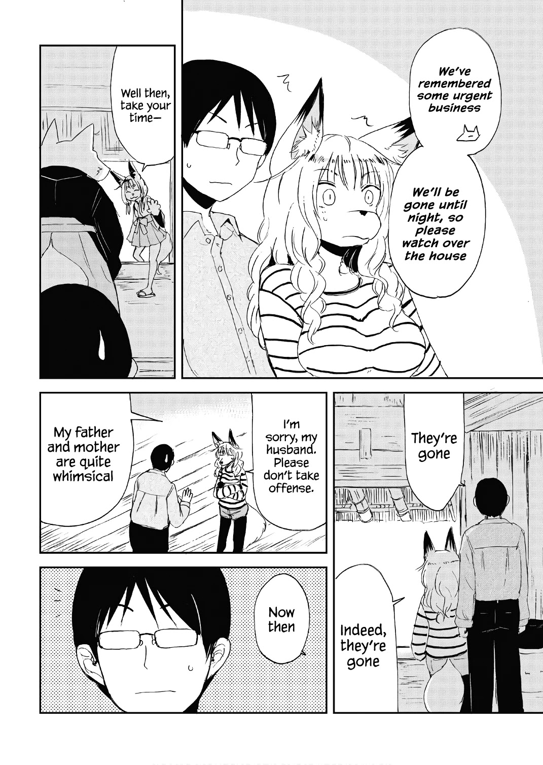 Kitsune no Oyome-chan Chapter 13 page 6 - Chapter 13: Going to Oyome-chan's Parents' Home Part 2