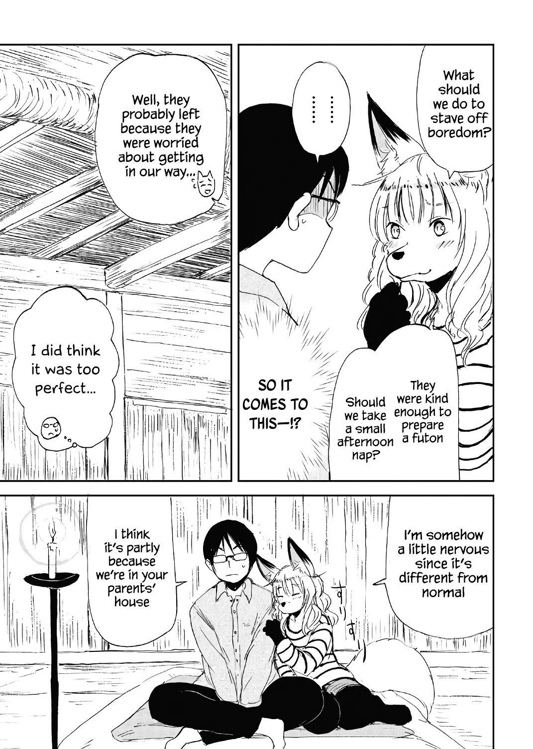 Kitsune no Oyome-chan Chapter 13 page 7 - Chapter 13: Going to Oyome-chan's Parents' Home Part 2