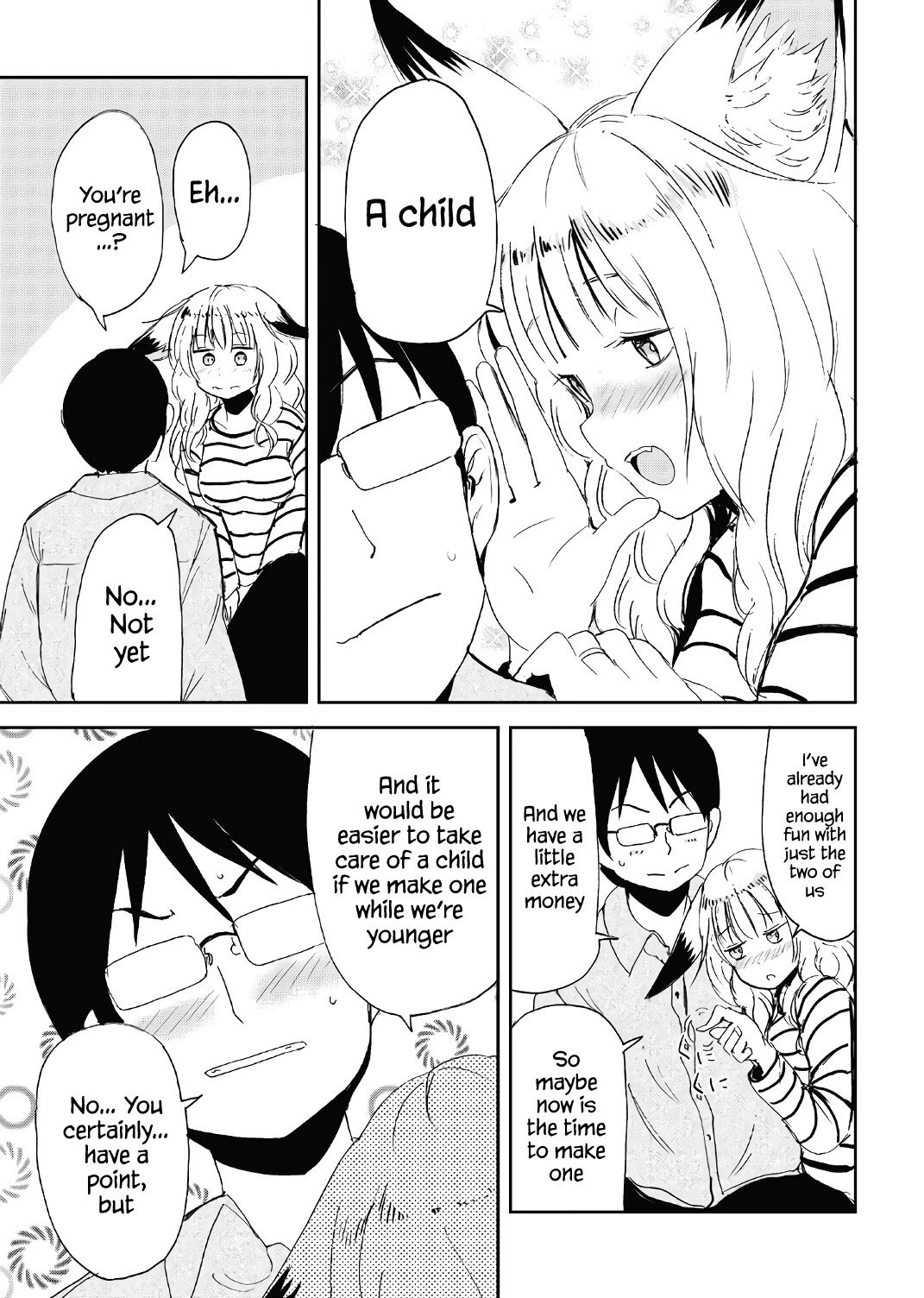 Kitsune no Oyome-chan Chapter 14 page 7 - Chapter 14: Oyome-chan and the Couple's Meeting