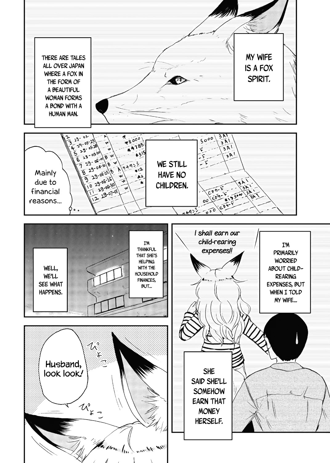 Kitsune no Oyome-chan Chapter 16 page 5 - Chapter 16: Thinking About a Job For Oyome-chan