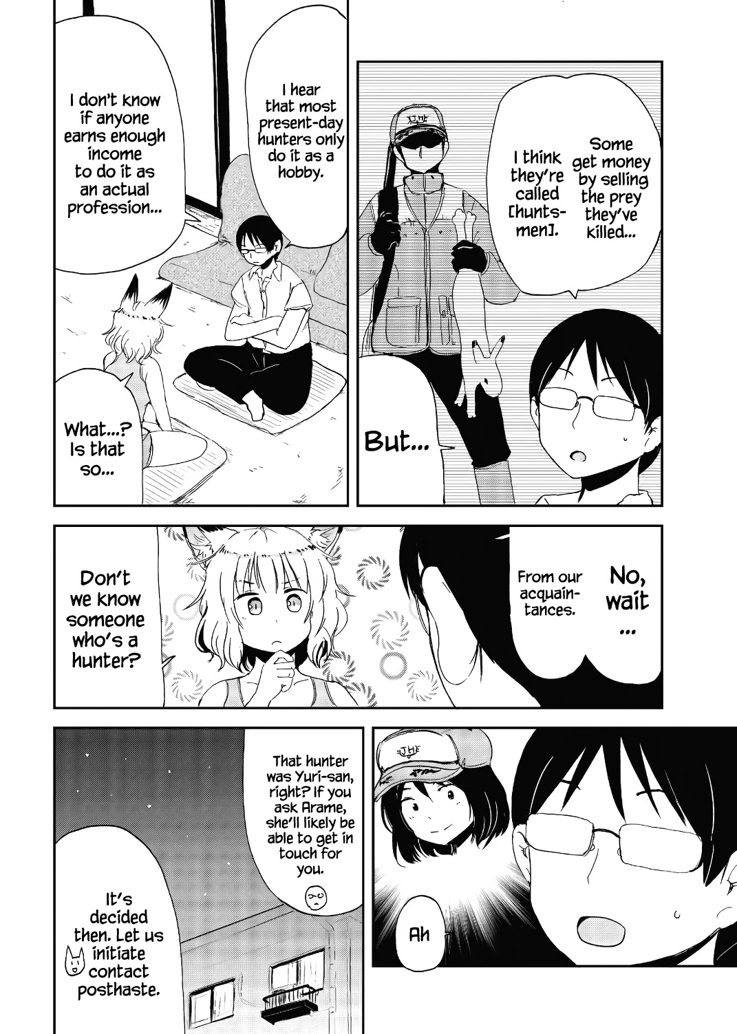 Kitsune no Oyome-chan Chapter 16 page 9 - Chapter 16: Thinking About a Job For Oyome-chan