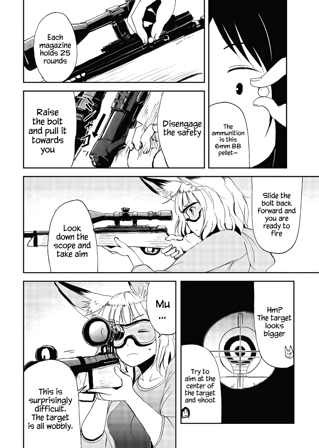 Kitsune no Oyome-chan Chapter 17 page 12 - Chapter 17: Oyome-chan and Learning About Rifles