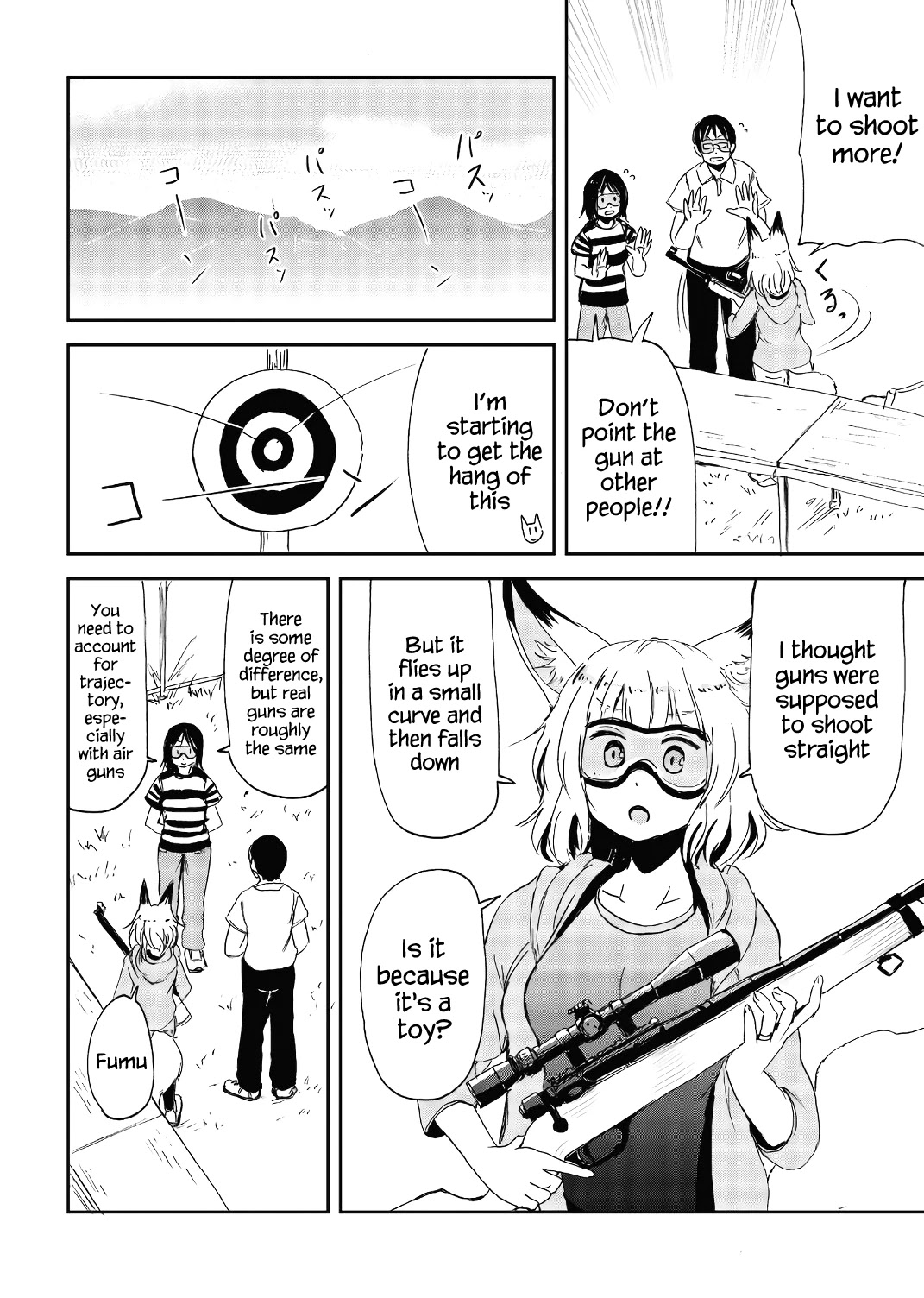Kitsune no Oyome-chan Chapter 17 page 14 - Chapter 17: Oyome-chan and Learning About Rifles