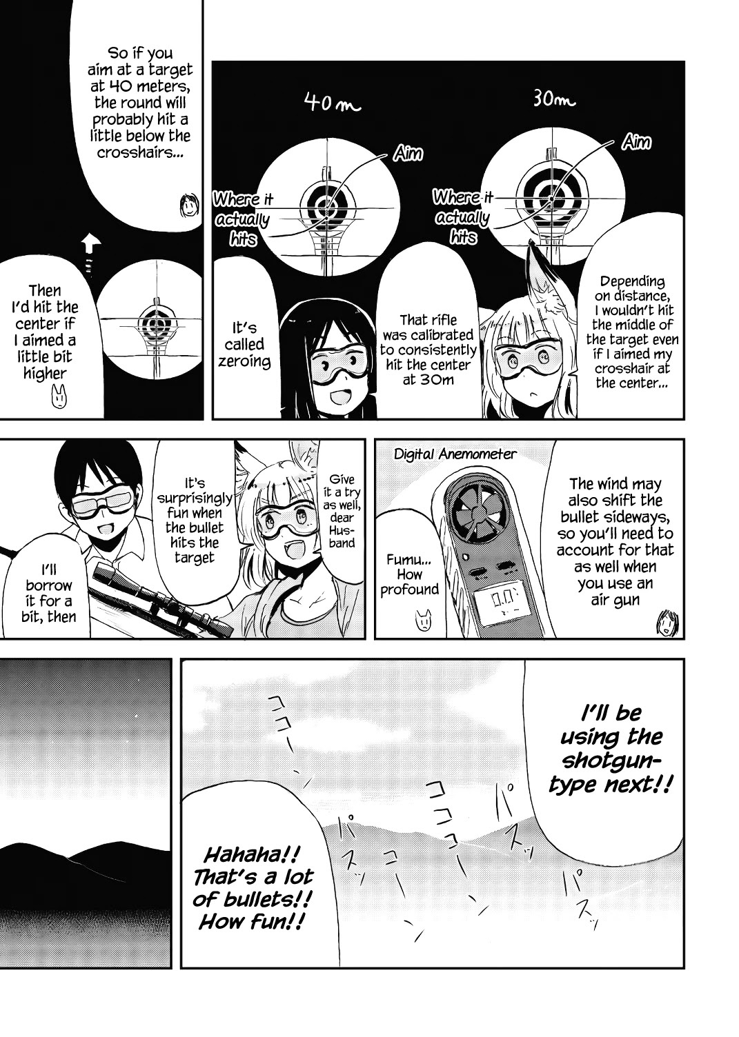 Kitsune no Oyome-chan Chapter 17 page 15 - Chapter 17: Oyome-chan and Learning About Rifles
