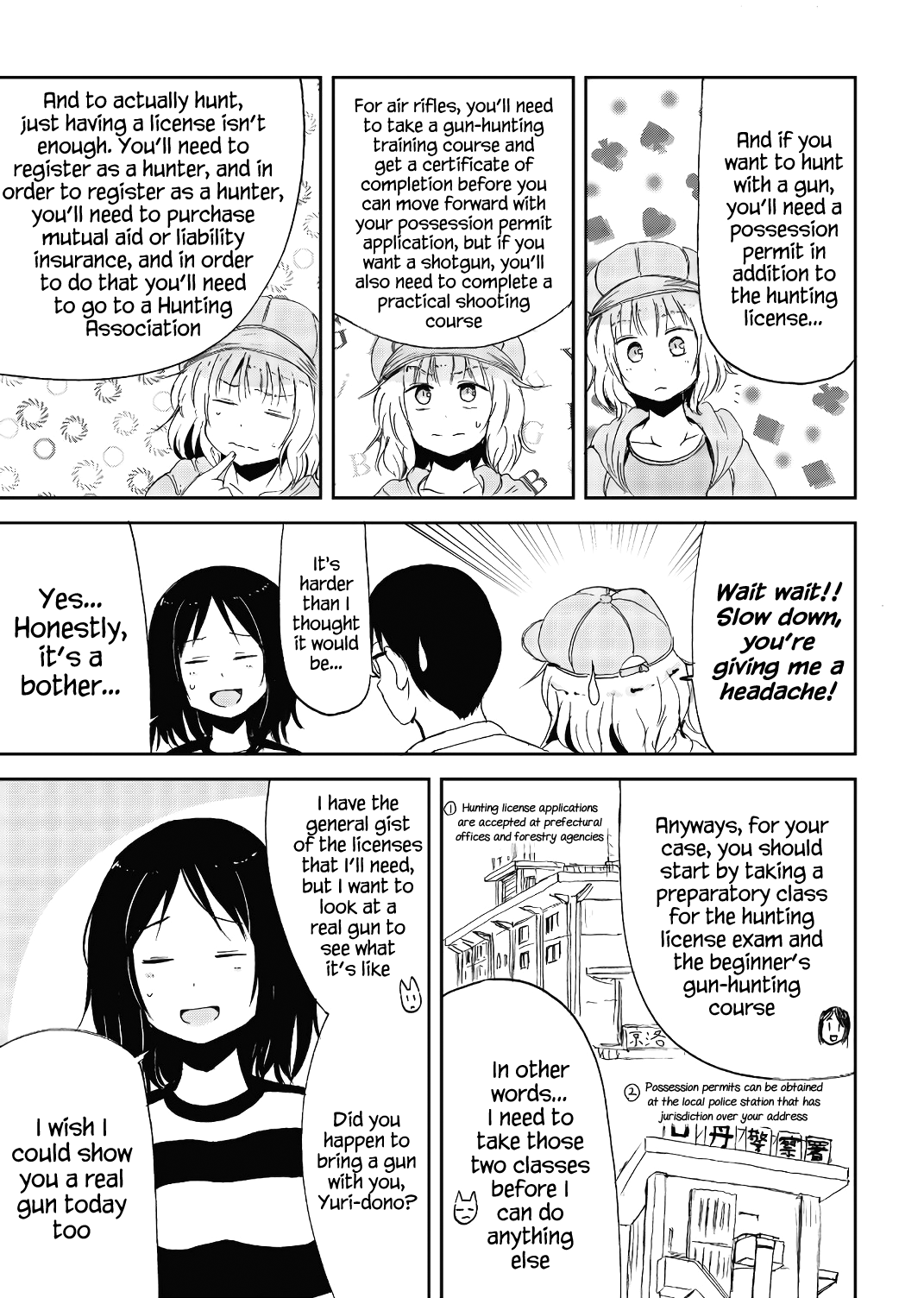 Kitsune no Oyome-chan Chapter 17 page 3 - Chapter 17: Oyome-chan and Learning About Rifles