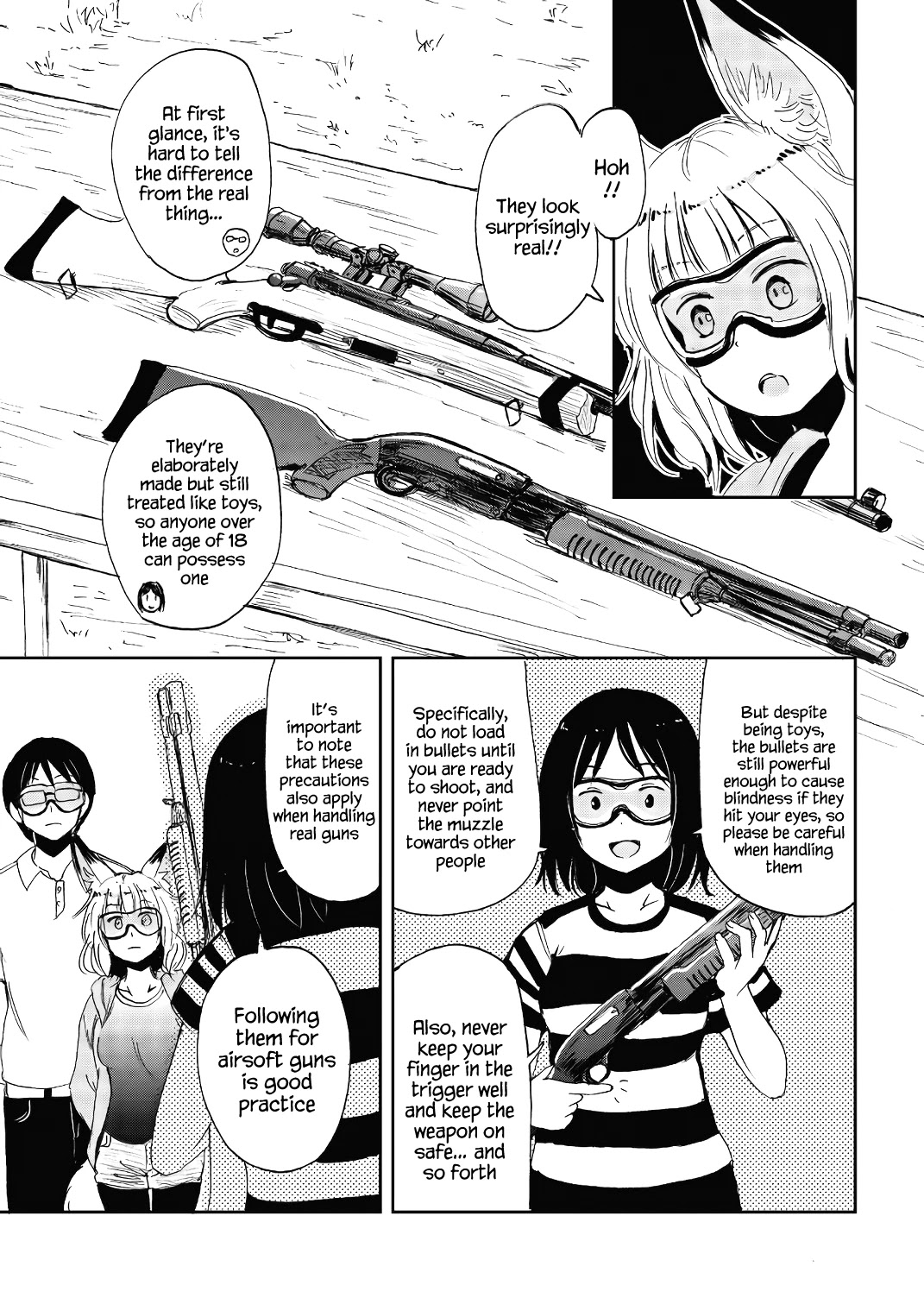 Kitsune no Oyome-chan Chapter 17 page 7 - Chapter 17: Oyome-chan and Learning About Rifles