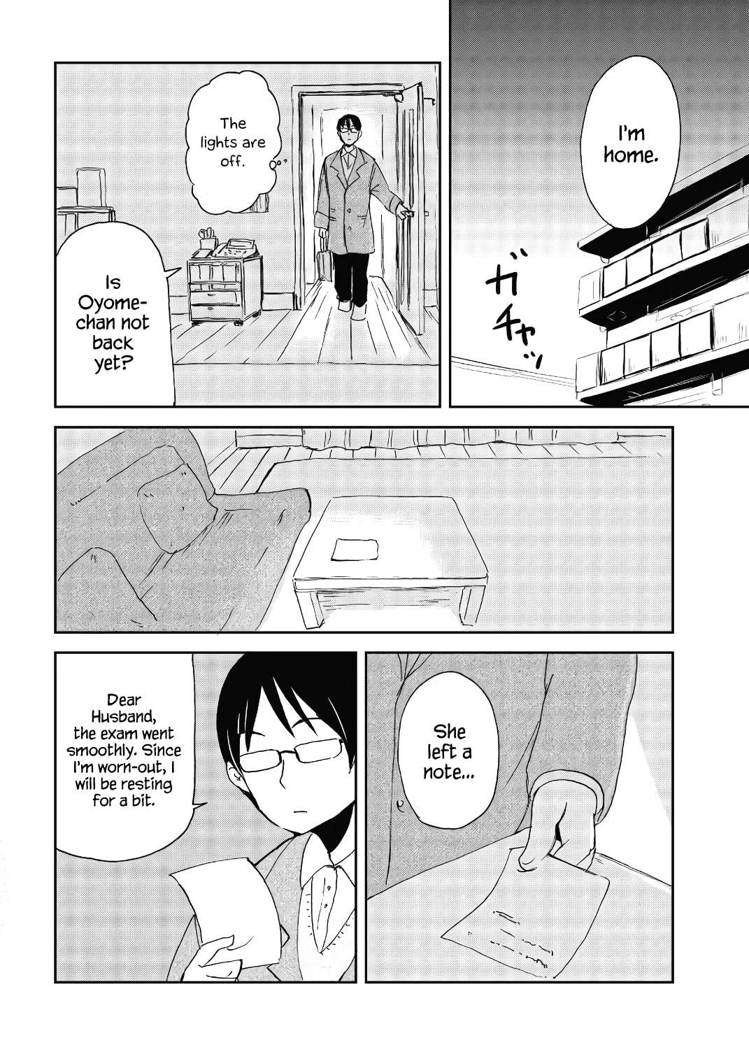 Kitsune no Oyome-chan Chapter 19 page 14 - Chapter 19: Oyome-chan and Taking the Exam