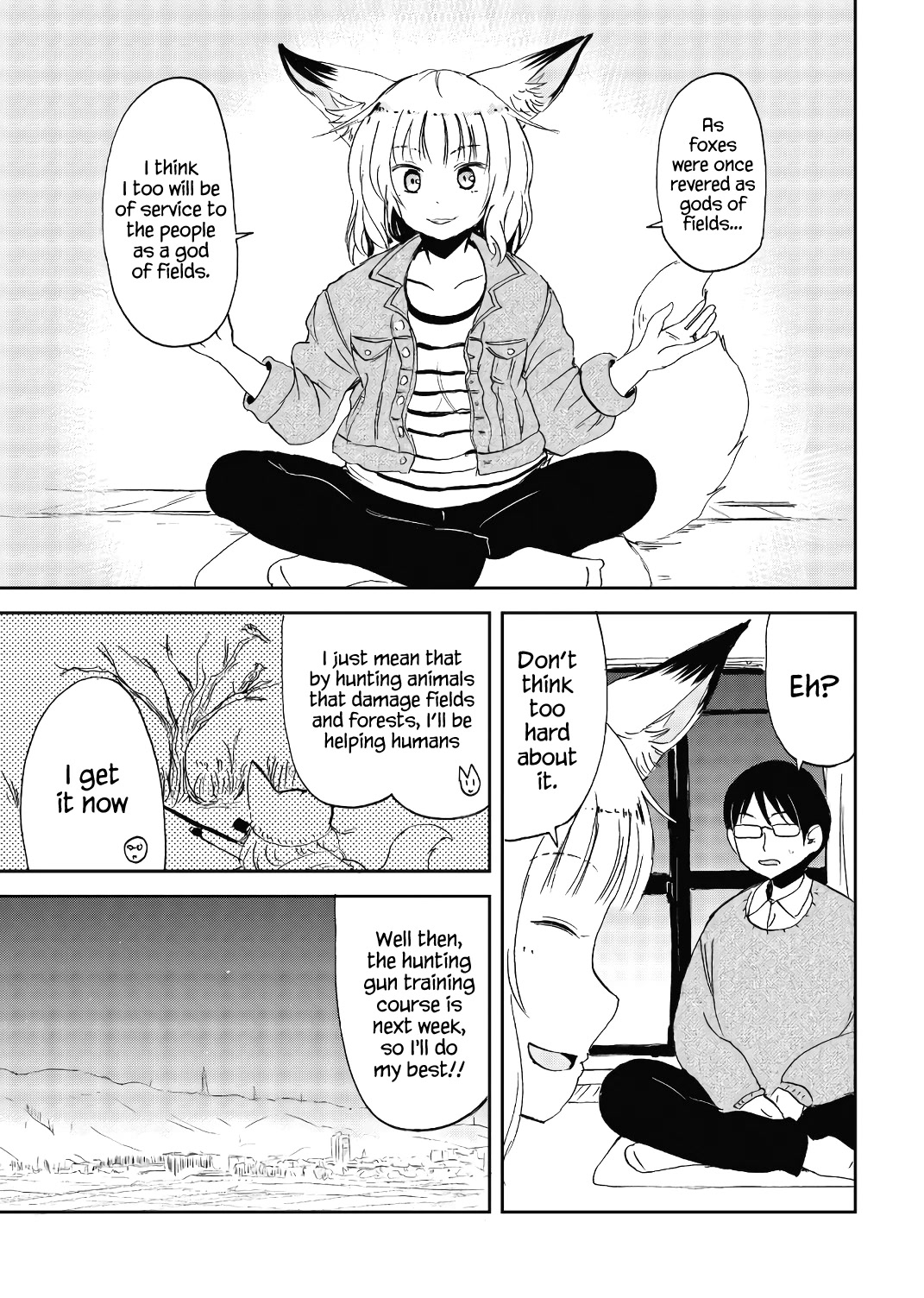 Kitsune no Oyome-chan Chapter 19 page 5 - Chapter 19: Oyome-chan and Taking the Exam