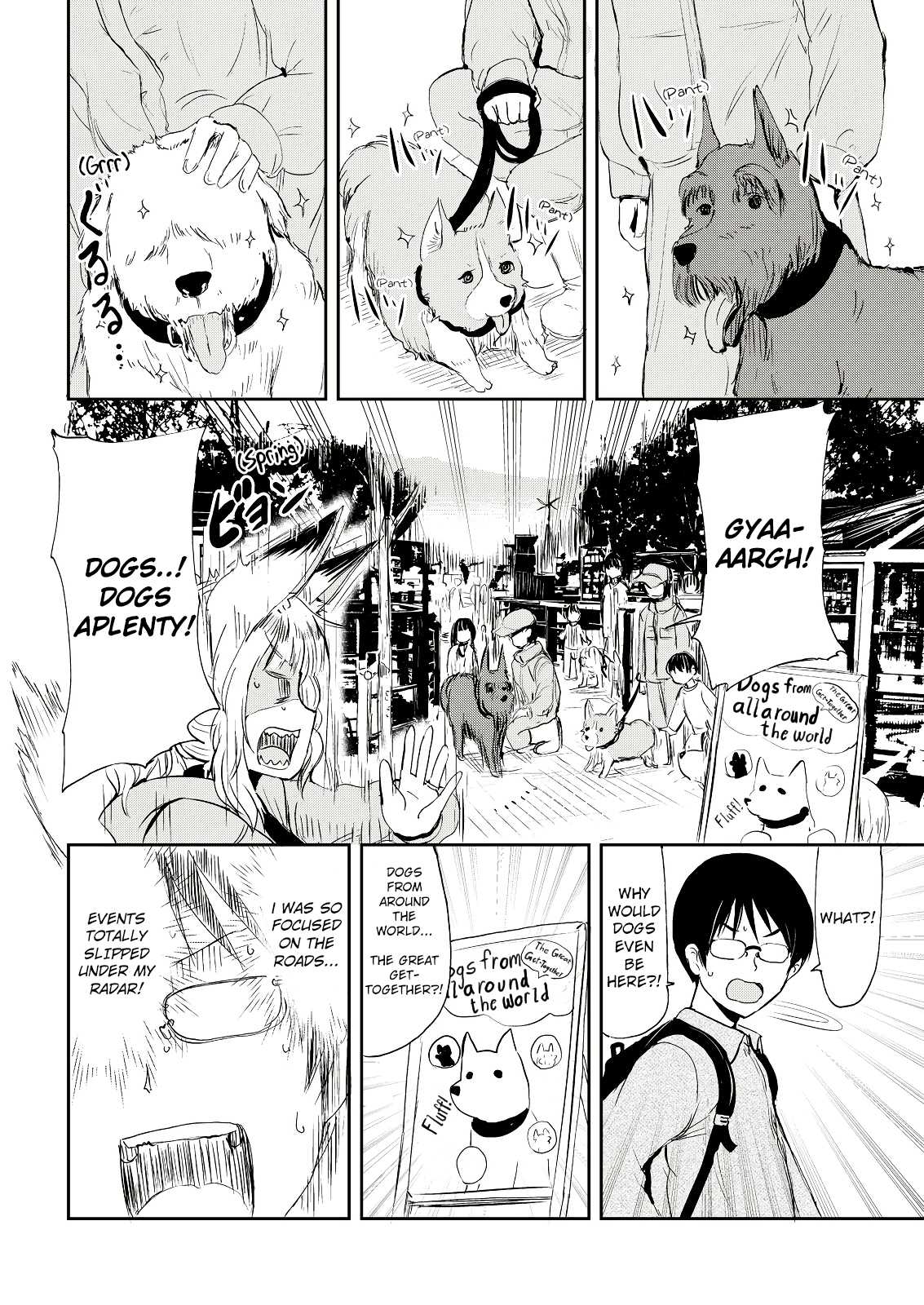 Kitsune no Oyome-chan Chapter 2 page 12 - Chapter 2: Chapter 2 - When My Kitsune Wife Was Scared by a Dog