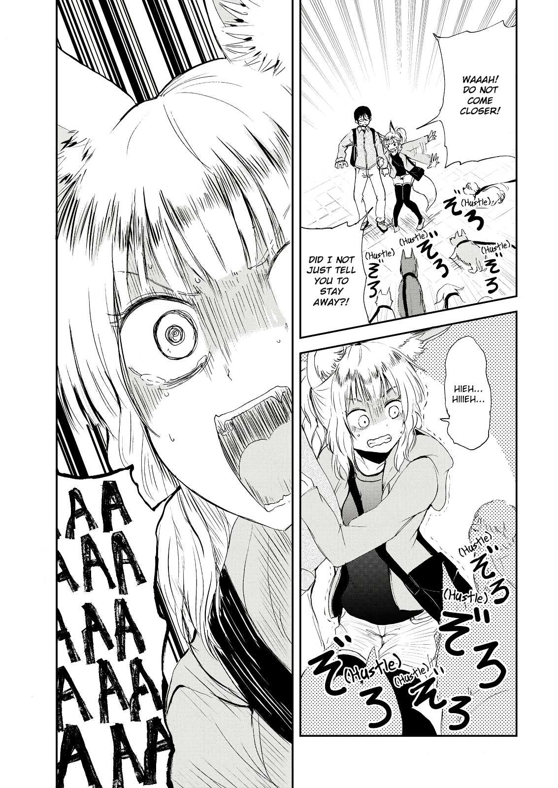 Kitsune no Oyome-chan Chapter 2 page 13 - Chapter 2: Chapter 2 - When My Kitsune Wife Was Scared by a Dog