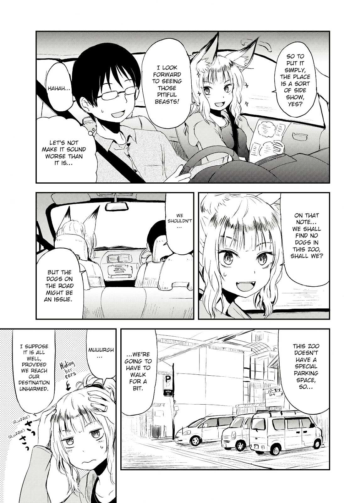 Kitsune no Oyome-chan Chapter 2 page 7 - Chapter 2: Chapter 2 - When My Kitsune Wife Was Scared by a Dog
