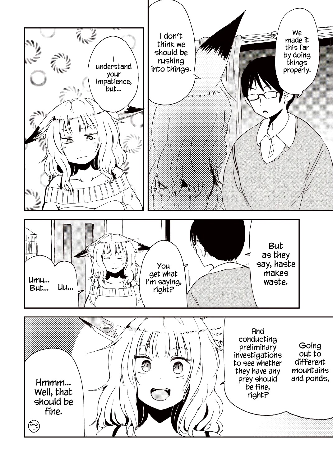 Kitsune no Oyome-chan Chapter 20 page 4 - Chapter 20: Oyome-chan's First Hunting Trip (Part One)