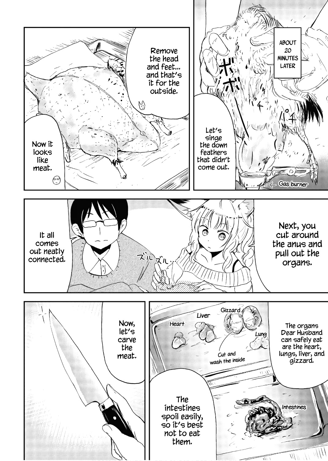Kitsune no Oyome-chan Chapter 21.5 page 2 - Chapter 21.5: Oyome-chan and Eating Teal