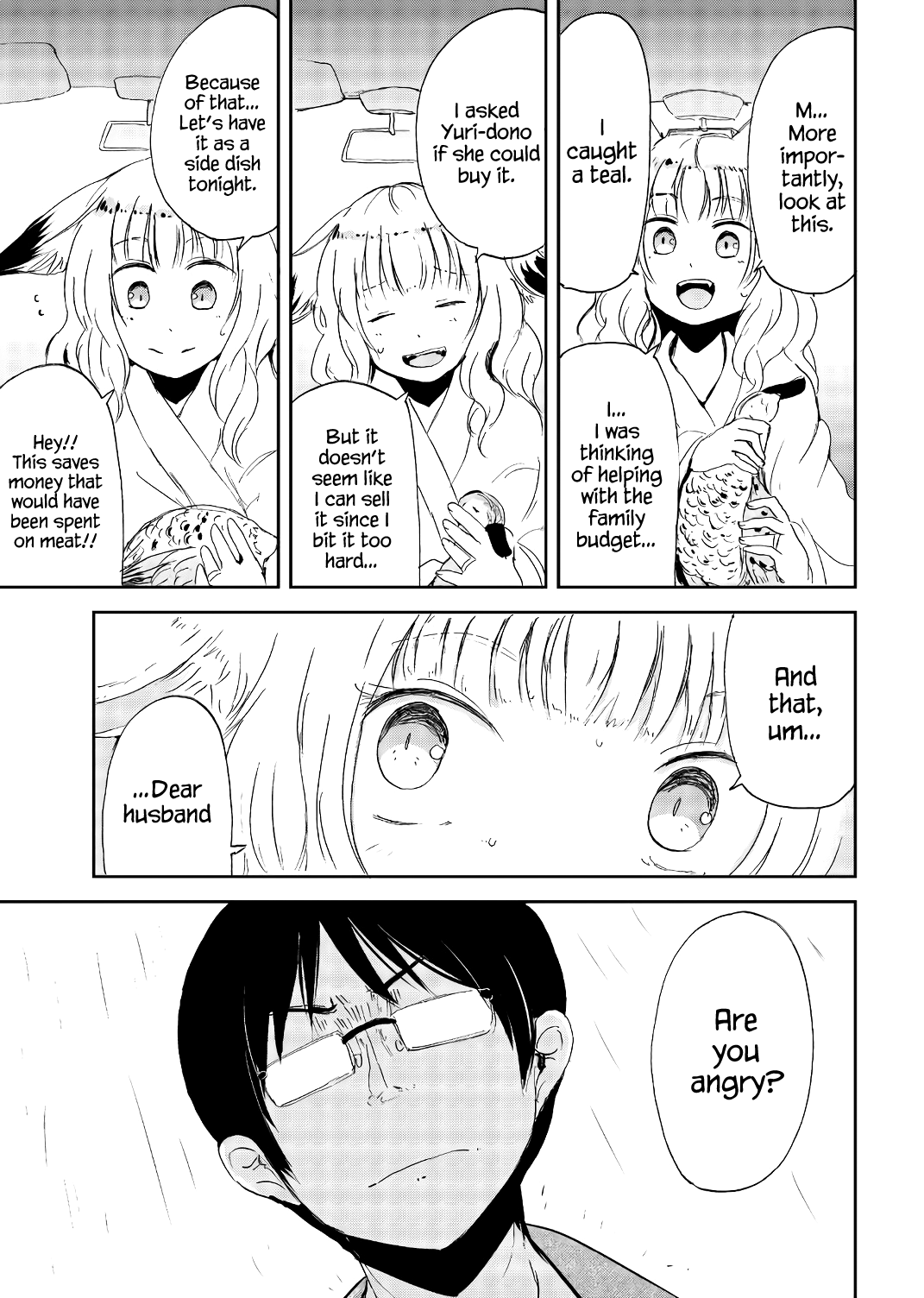 Kitsune no Oyome-chan Chapter 21 page 11 - Chapter 21: Oyome-chan's First Hunting Trip (Part Two)