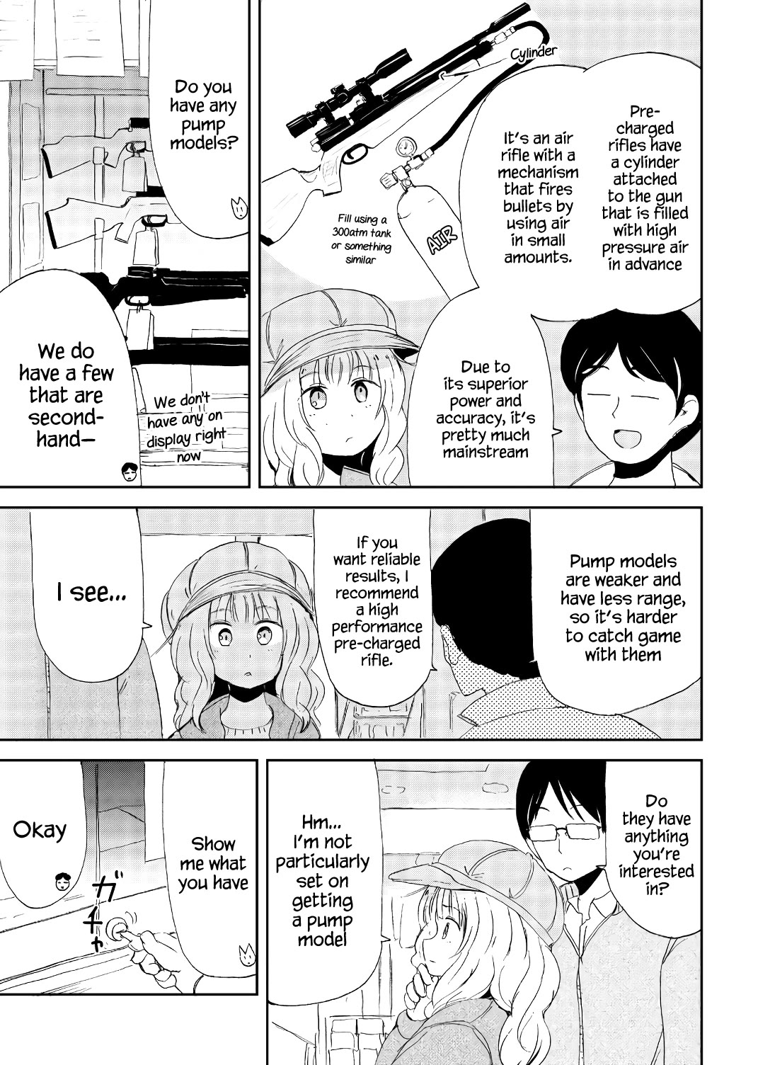 Kitsune no Oyome-chan Chapter 22 page 3 - Chapter 22: Oyome-chan Buys an Air Rifle
