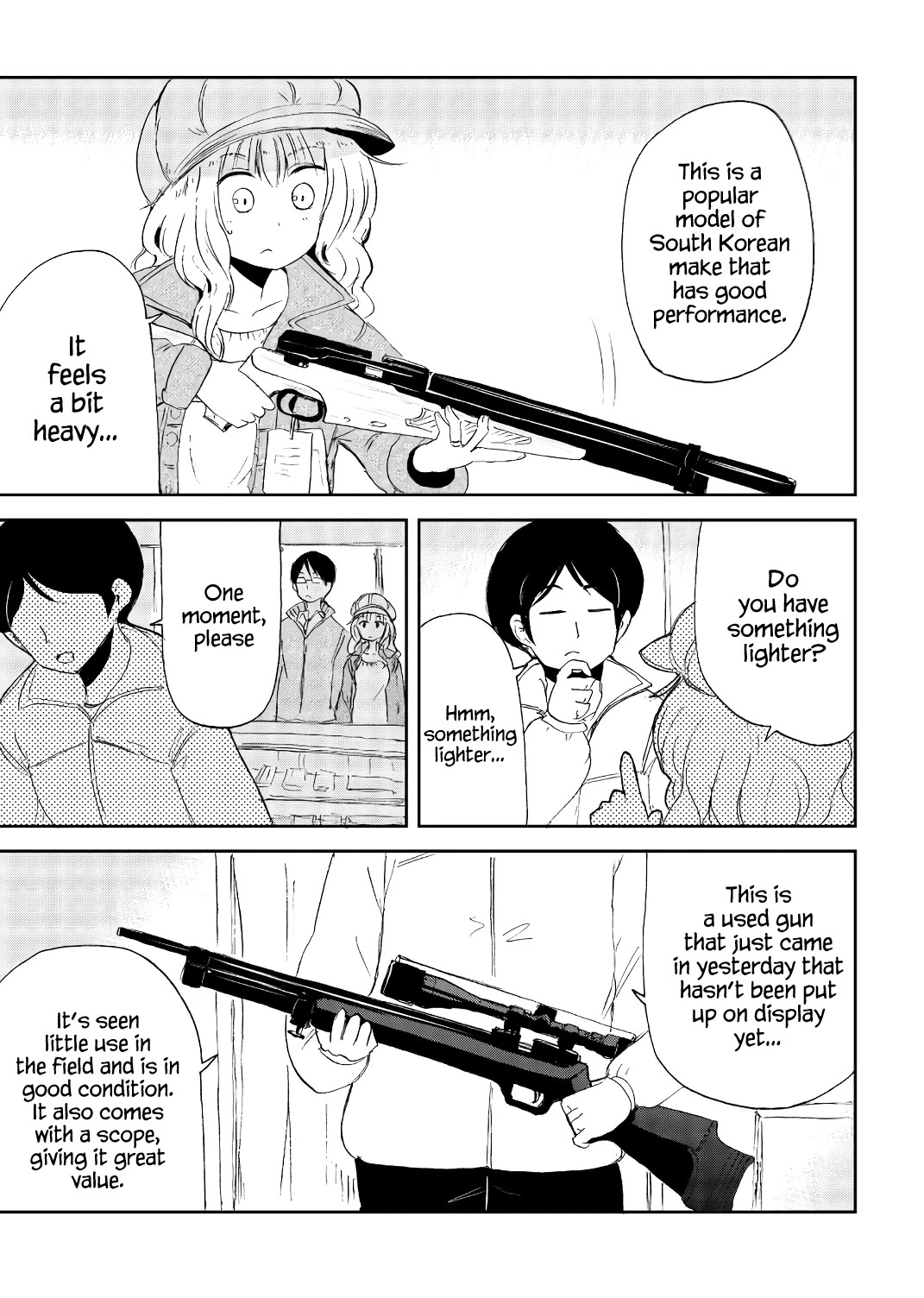 Kitsune no Oyome-chan Chapter 22 page 5 - Chapter 22: Oyome-chan Buys an Air Rifle