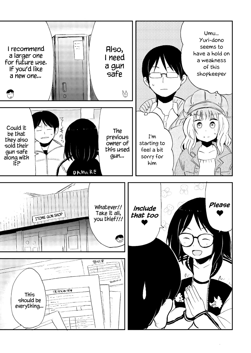 Kitsune no Oyome-chan Chapter 22 page 9 - Chapter 22: Oyome-chan Buys an Air Rifle