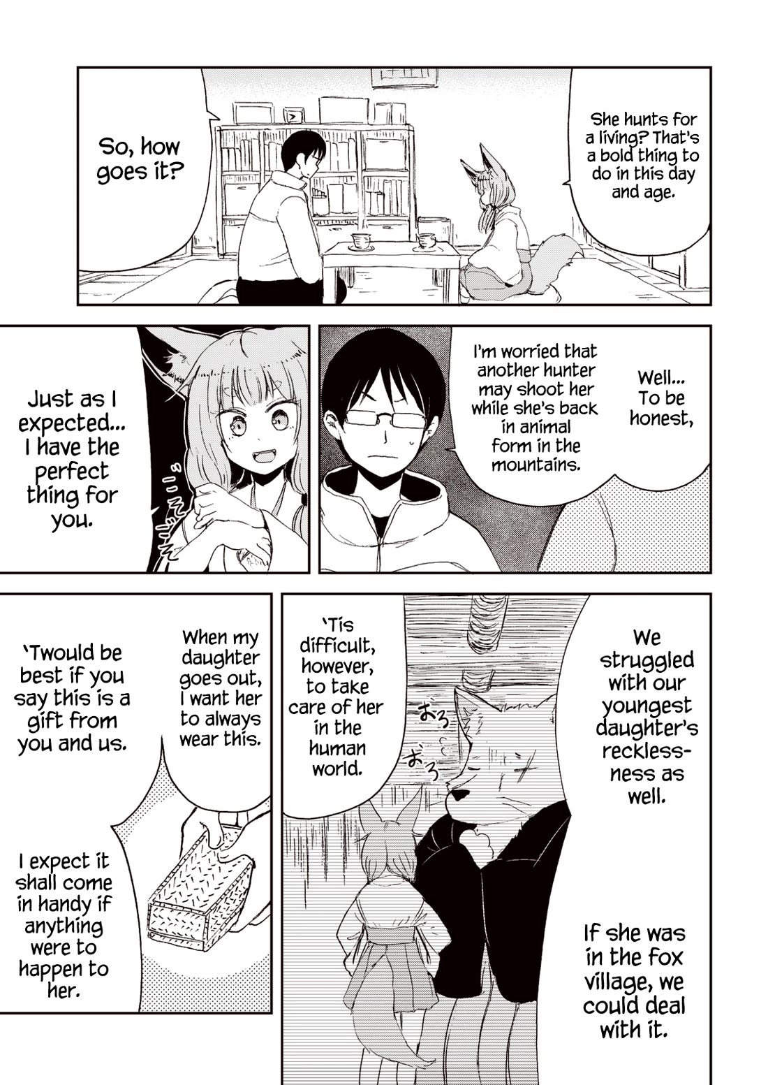 Kitsune no Oyome-chan Chapter 24 page 8 - Chapter 24: Oyome-chan Receives a Present