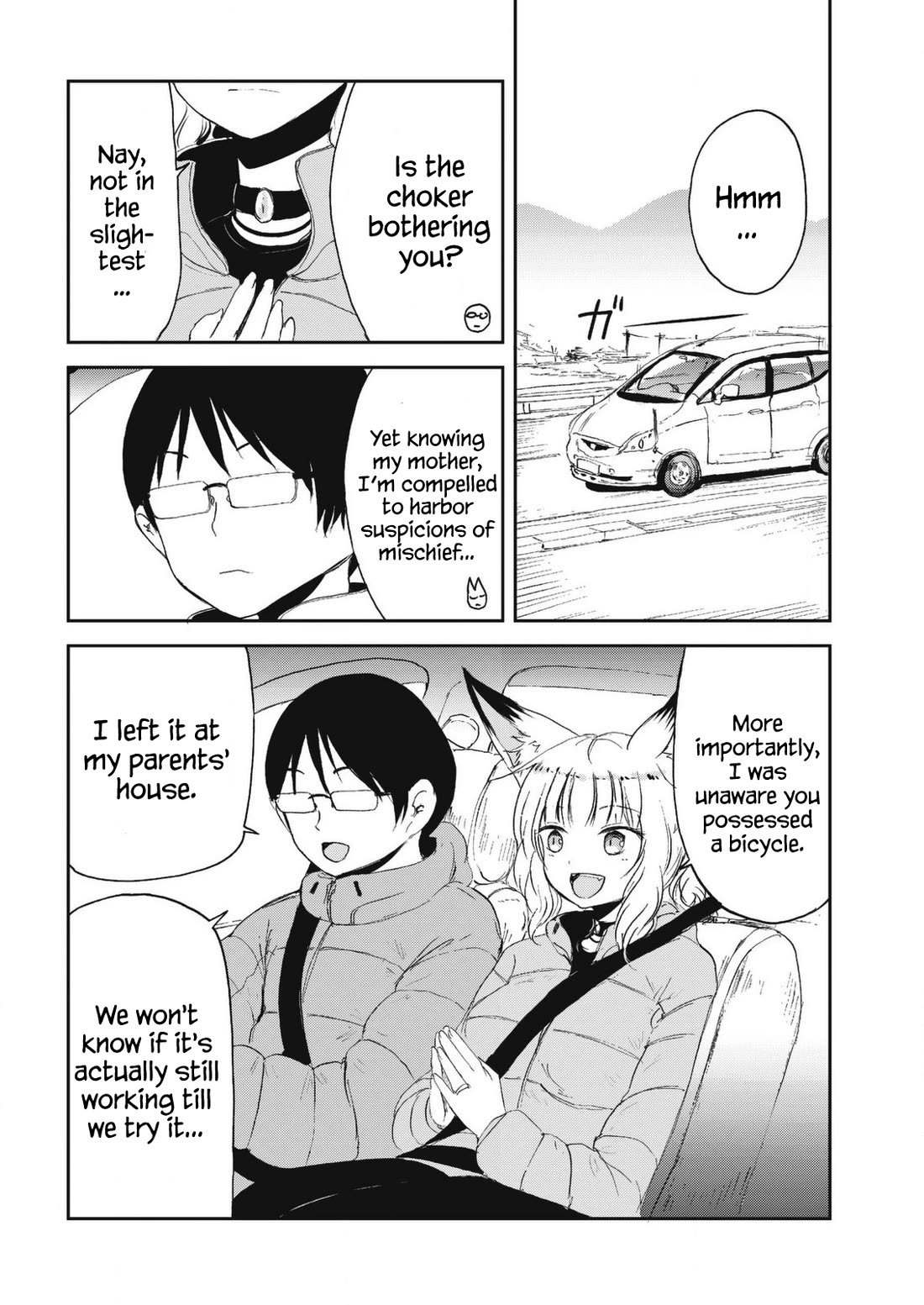 Kitsune no Oyome-chan Chapter 25 page 2 - Chapter 25: Oyome-chan Rides a Bike
