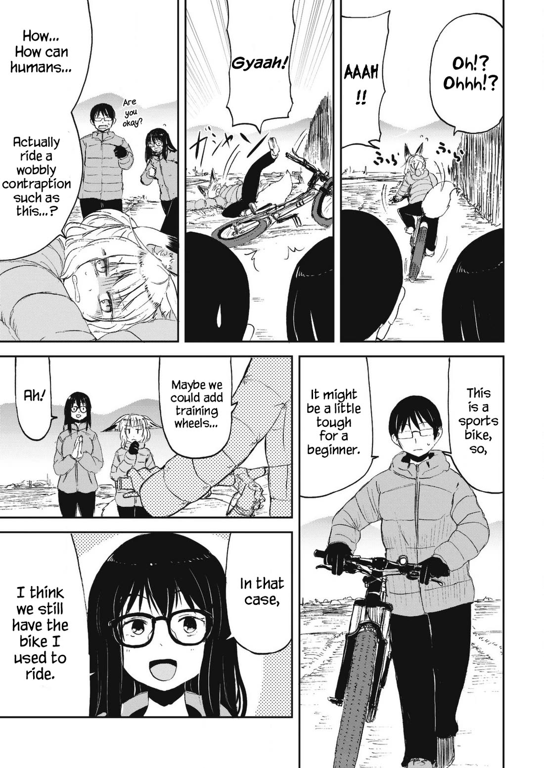 Kitsune no Oyome-chan Chapter 25 page 7 - Chapter 25: Oyome-chan Rides a Bike