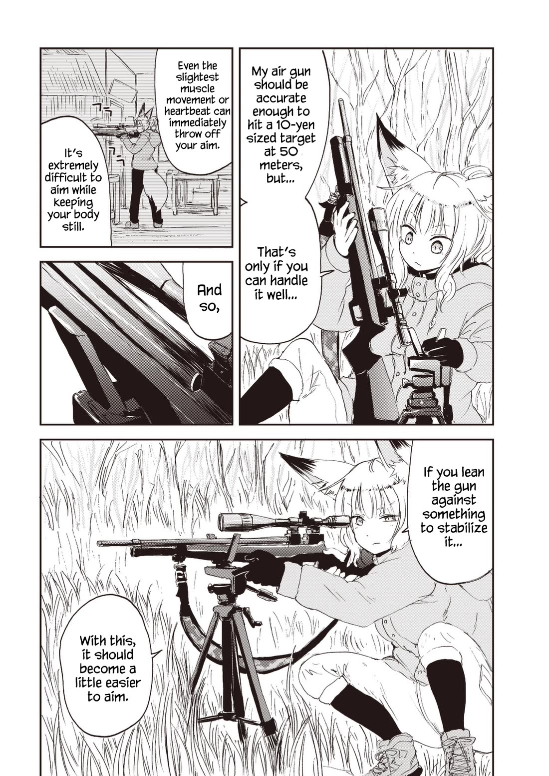 Kitsune no Oyome-chan Chapter 26 page 10 - Chapter 26: Oyome-chan Makes a Hunting Friend