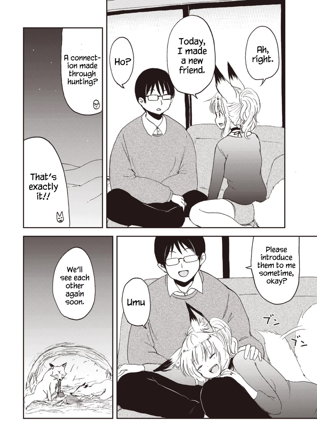 Kitsune no Oyome-chan Chapter 26 page 16 - Chapter 26: Oyome-chan Makes a Hunting Friend