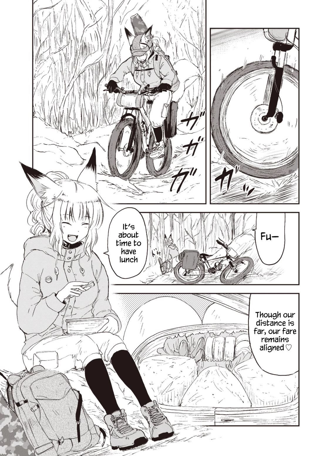 Kitsune no Oyome-chan Chapter 26 page 3 - Chapter 26: Oyome-chan Makes a Hunting Friend