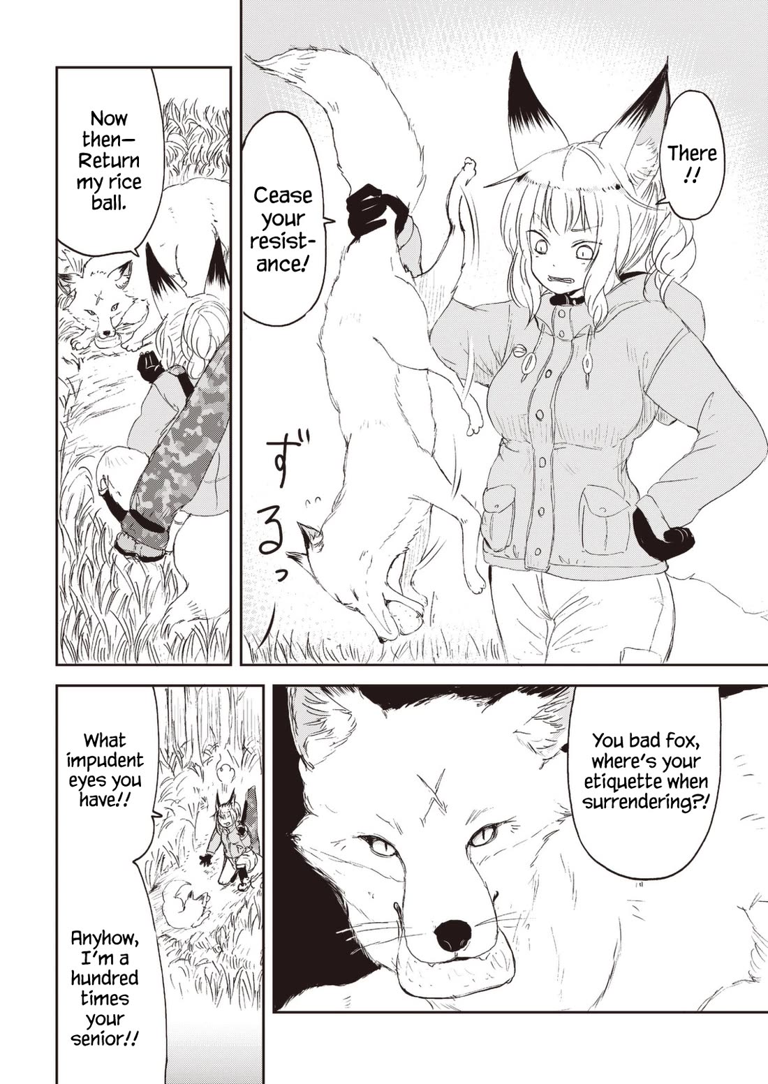 Kitsune no Oyome-chan Chapter 26 page 6 - Chapter 26: Oyome-chan Makes a Hunting Friend