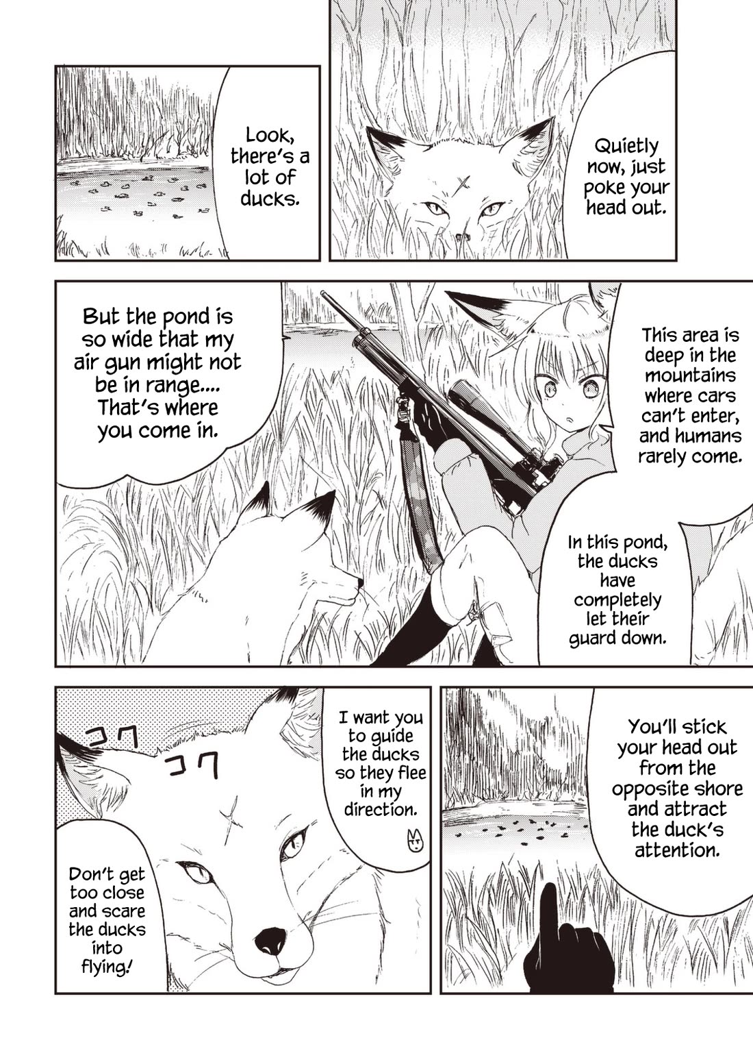 Kitsune no Oyome-chan Chapter 26 page 8 - Chapter 26: Oyome-chan Makes a Hunting Friend