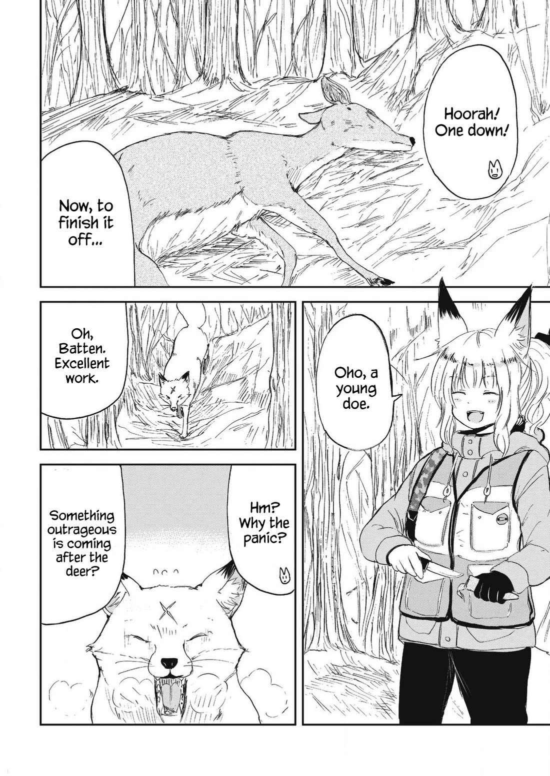 Kitsune no Oyome-chan Chapter 27 page 12 - Chapter 27: Oyome-chan Hunts a Deer - Part One