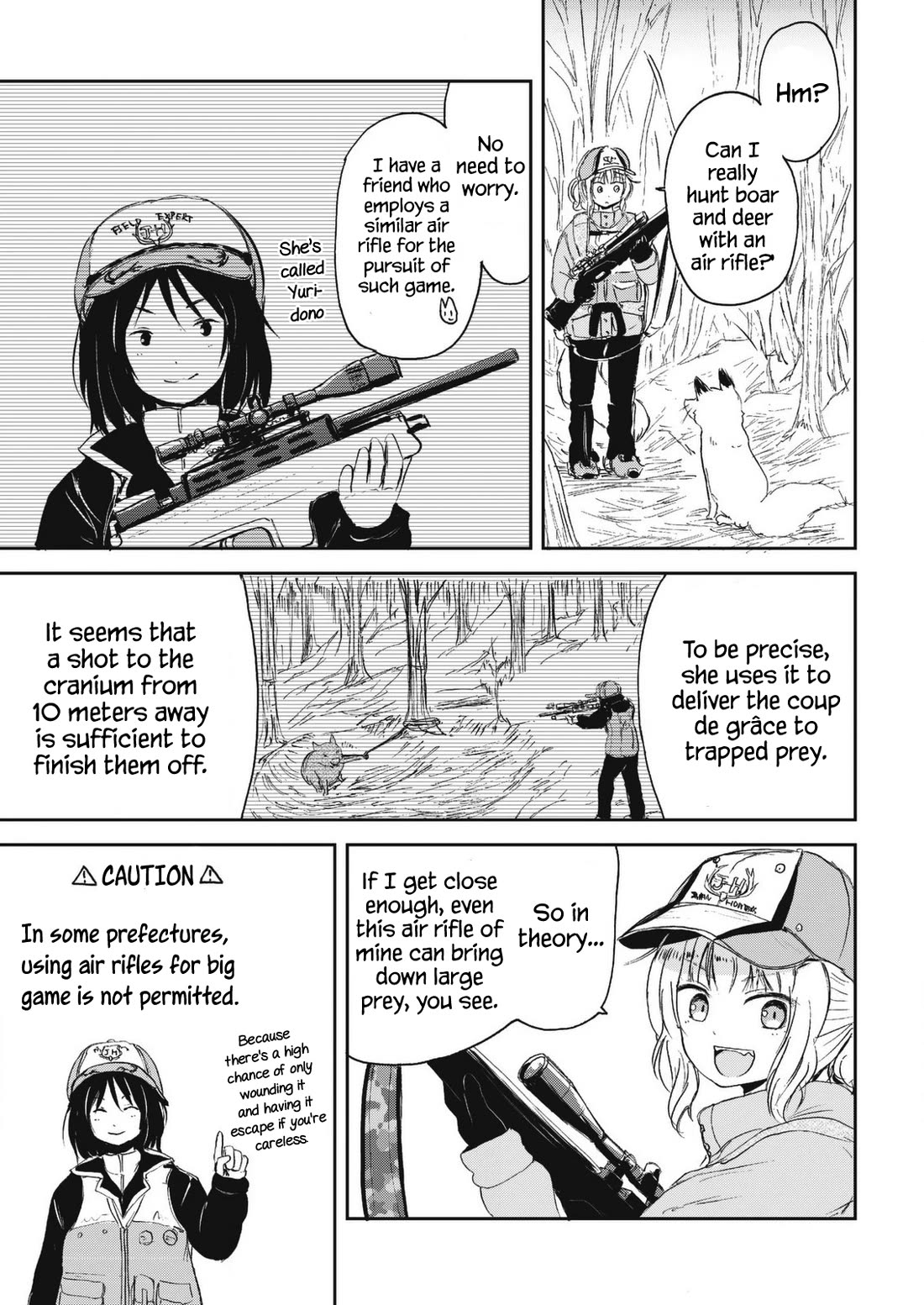 Kitsune no Oyome-chan Chapter 27 page 5 - Chapter 27: Oyome-chan Hunts a Deer - Part One