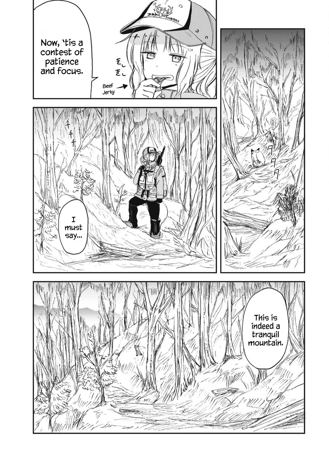 Kitsune no Oyome-chan Chapter 27 page 7 - Chapter 27: Oyome-chan Hunts a Deer - Part One