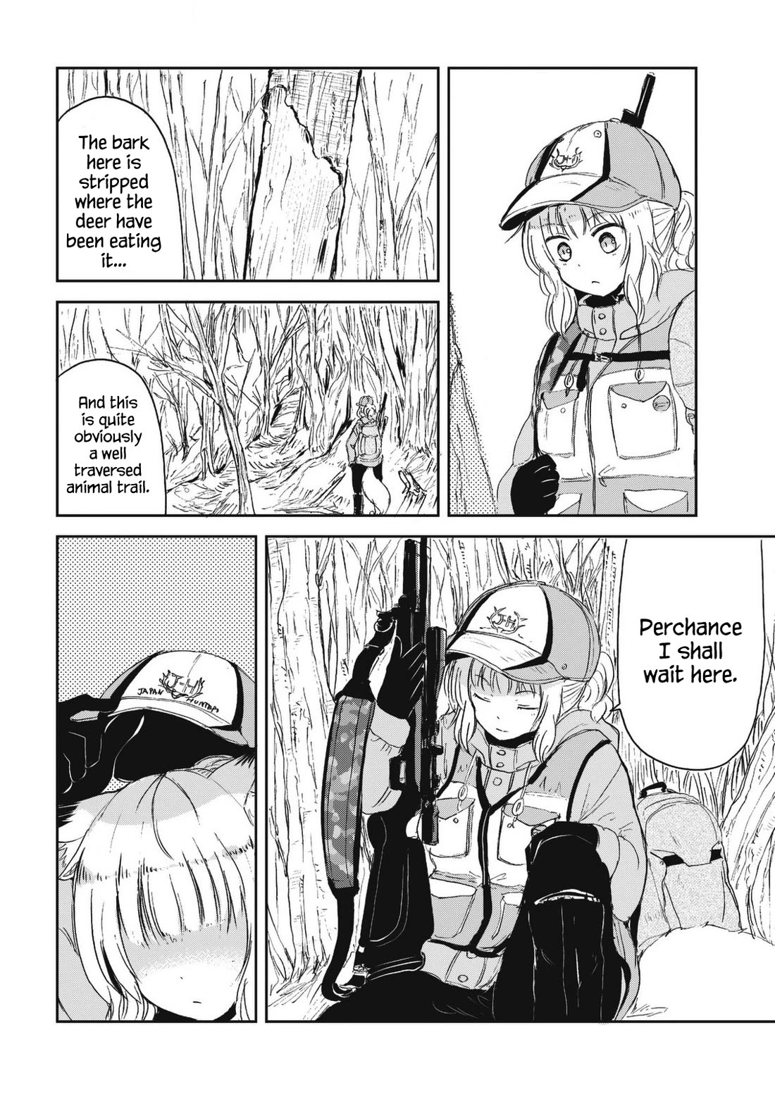 Kitsune no Oyome-chan Chapter 27 page 8 - Chapter 27: Oyome-chan Hunts a Deer - Part One