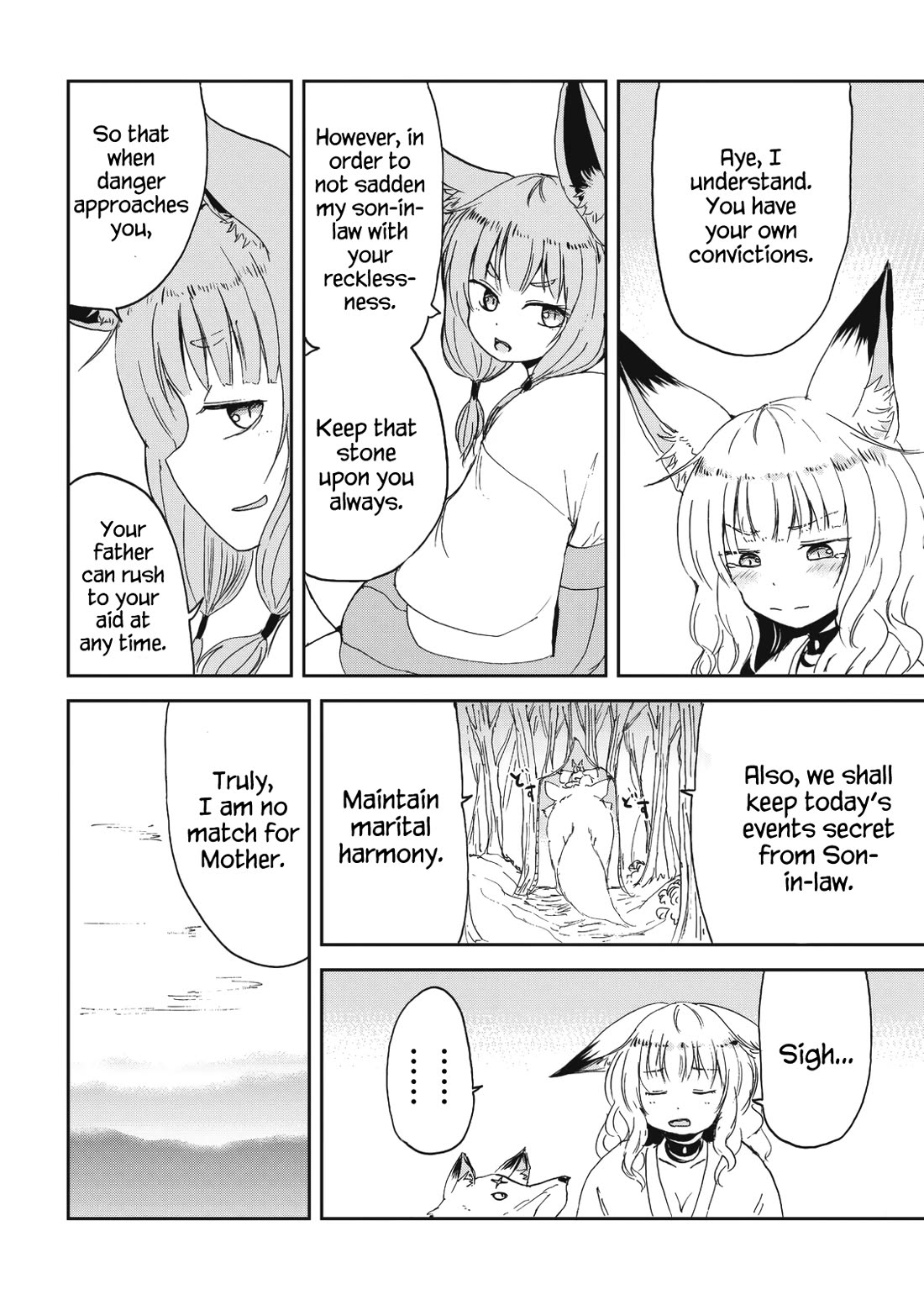 Kitsune no Oyome-chan Chapter 28 page 13 - Chapter 28: Oyome-chan Hunts a Deer - Part Two