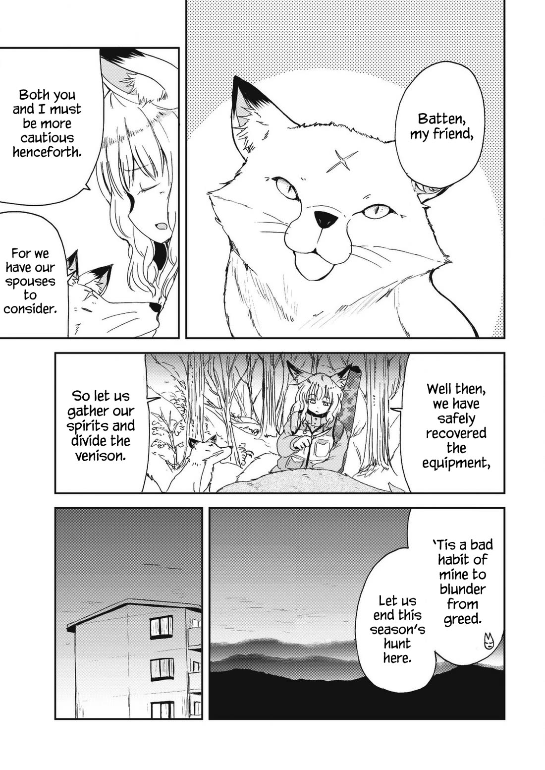 Kitsune no Oyome-chan Chapter 28 page 14 - Chapter 28: Oyome-chan Hunts a Deer - Part Two
