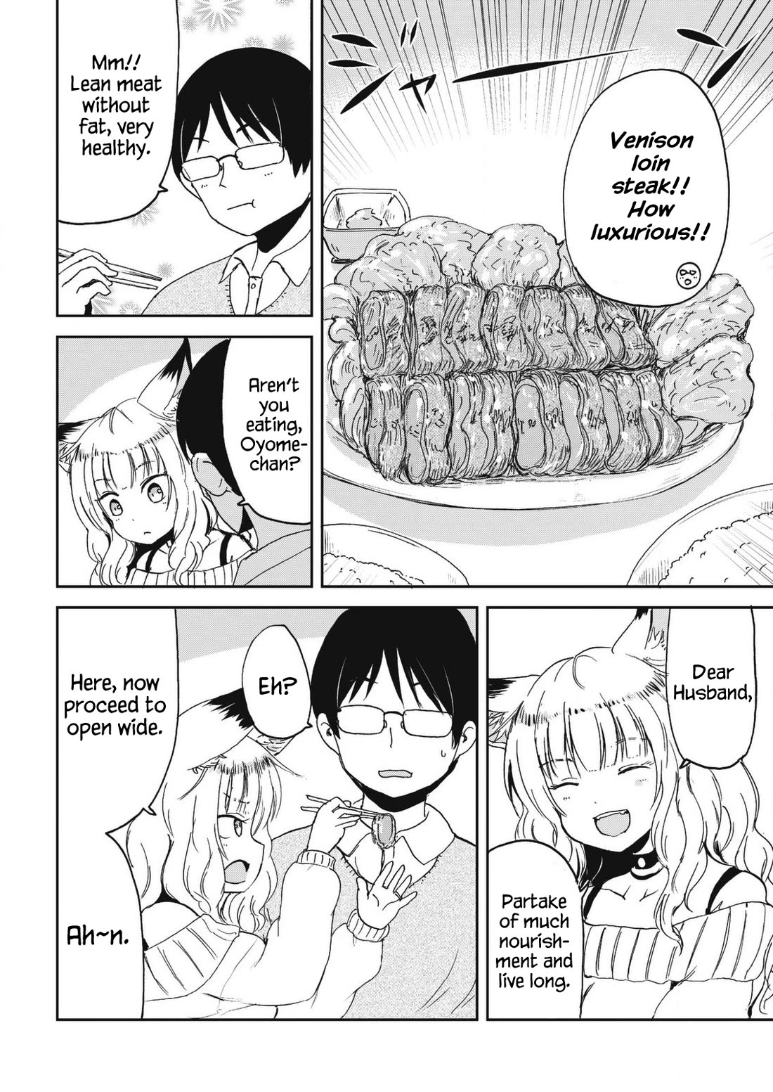 Kitsune no Oyome-chan Chapter 28 page 15 - Chapter 28: Oyome-chan Hunts a Deer - Part Two