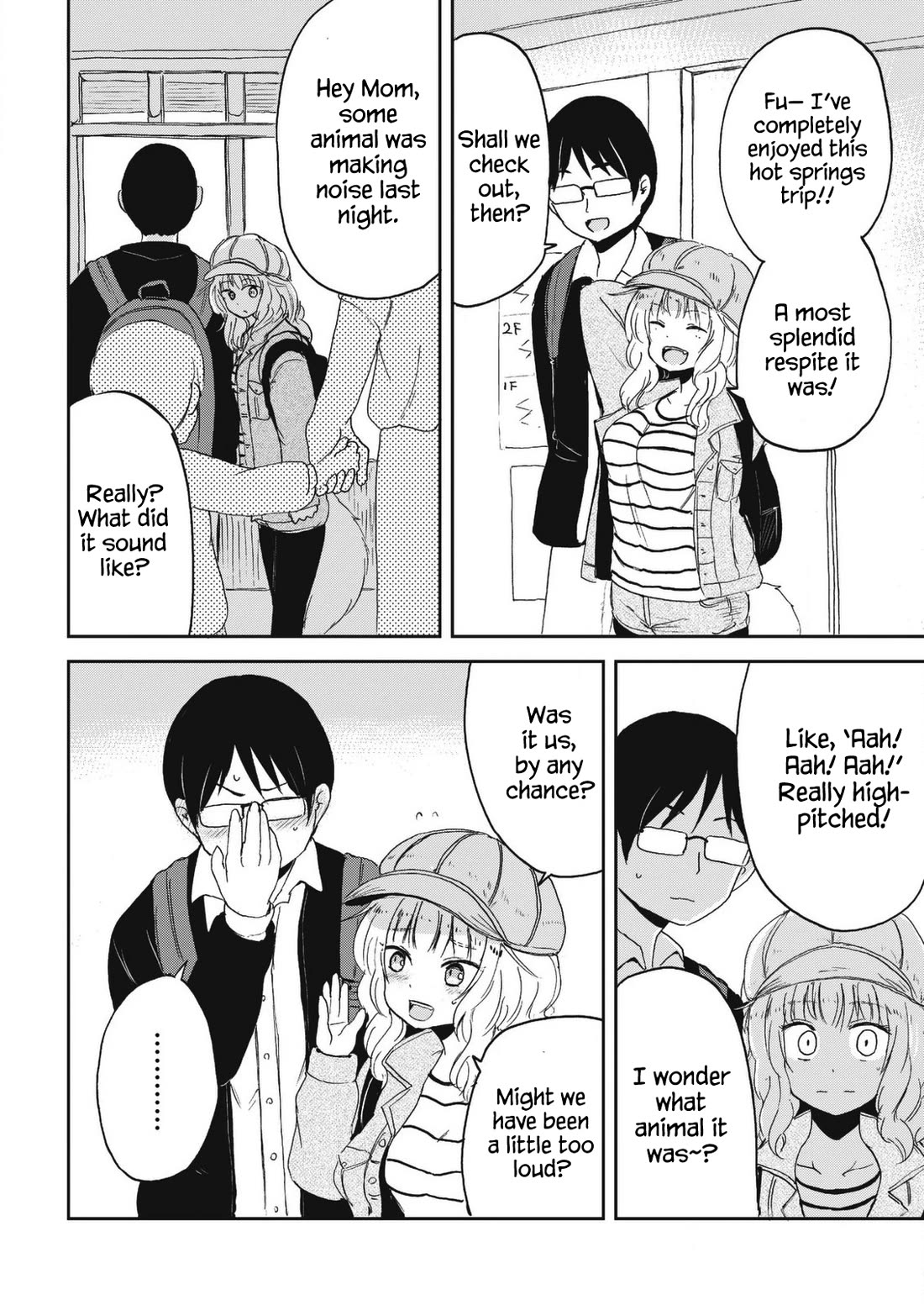 Kitsune no Oyome-chan Chapter 29 page 18 - Chapter 29: Oyome-chan and the Hot Springs Trip