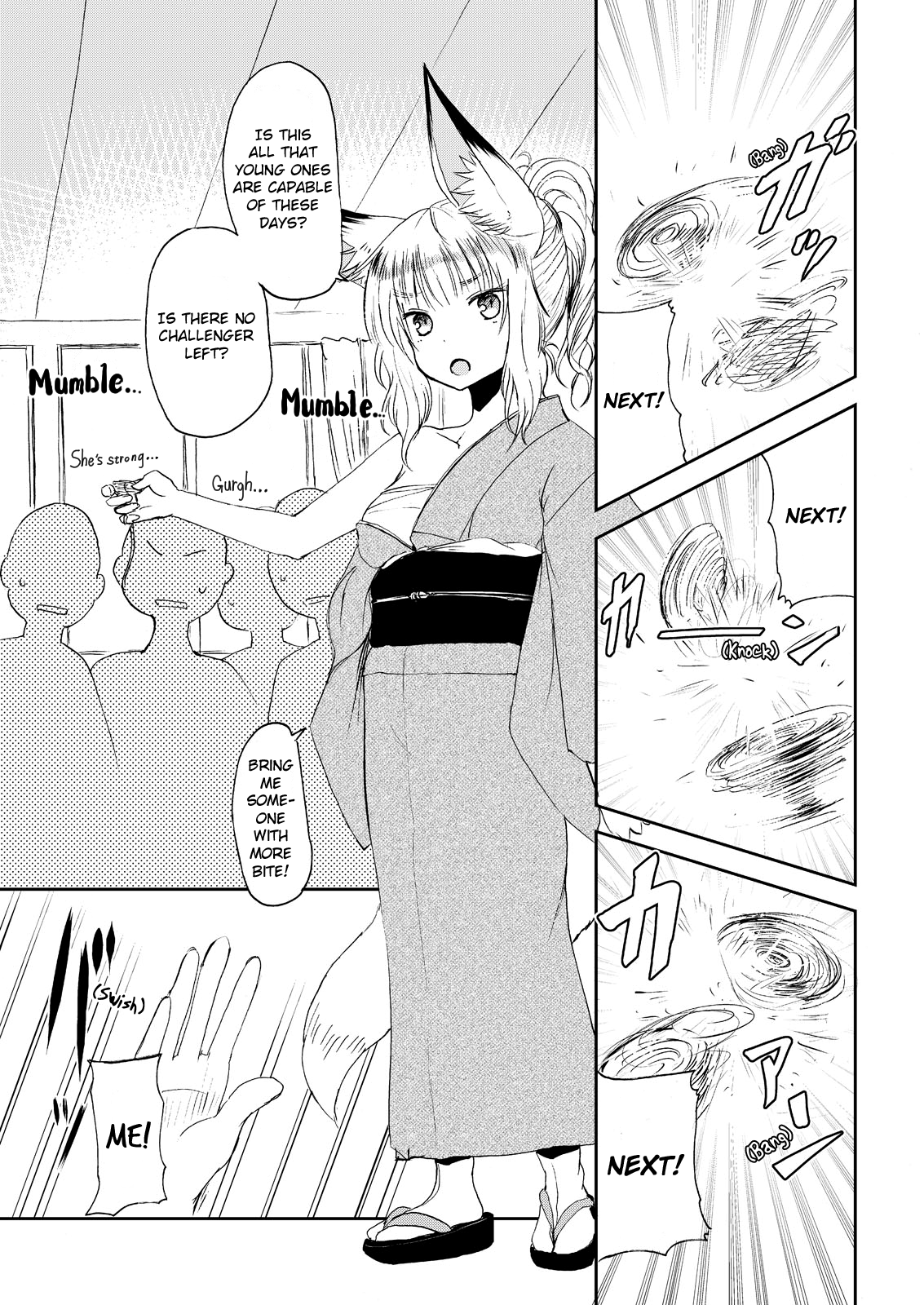 Kitsune no Oyome-chan Chapter 3 page 15 - Chapter 3: When I Called My Kitsune Wife to Work