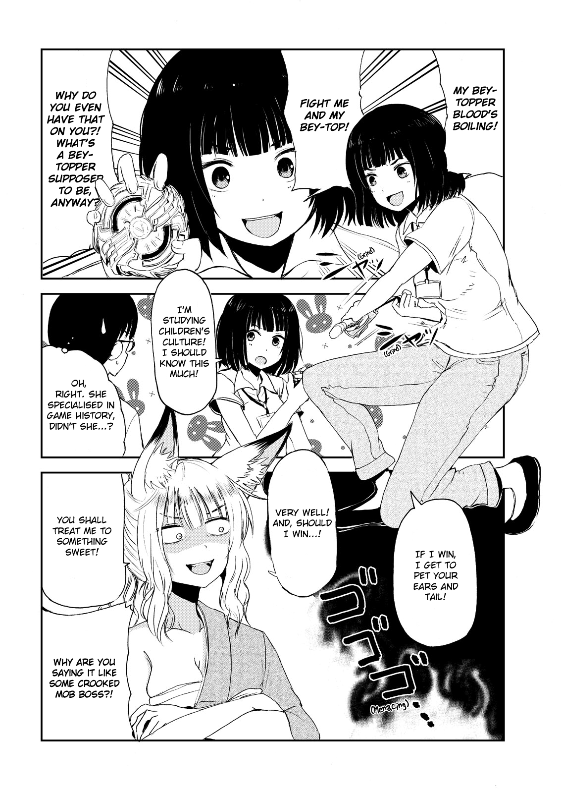 Kitsune no Oyome-chan Chapter 3 page 16 - Chapter 3: When I Called My Kitsune Wife to Work