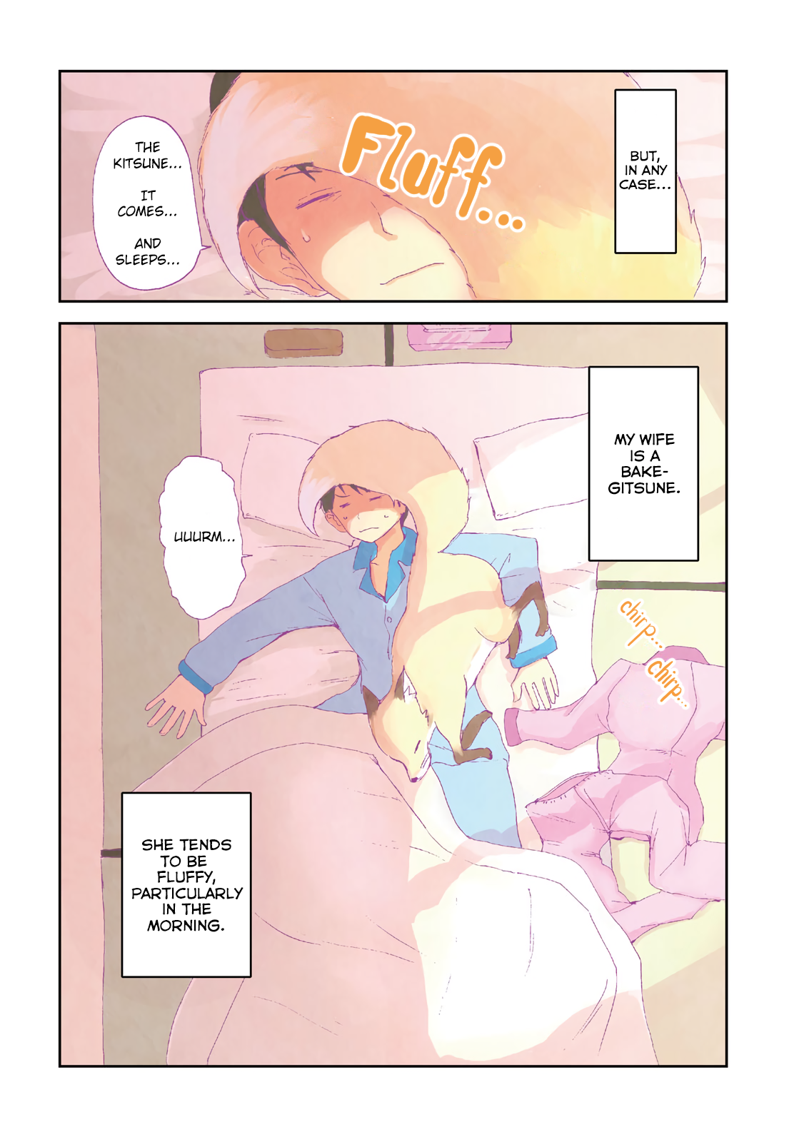 Kitsune no Oyome-chan Chapter 3 page 2 - Chapter 3: When I Called My Kitsune Wife to Work