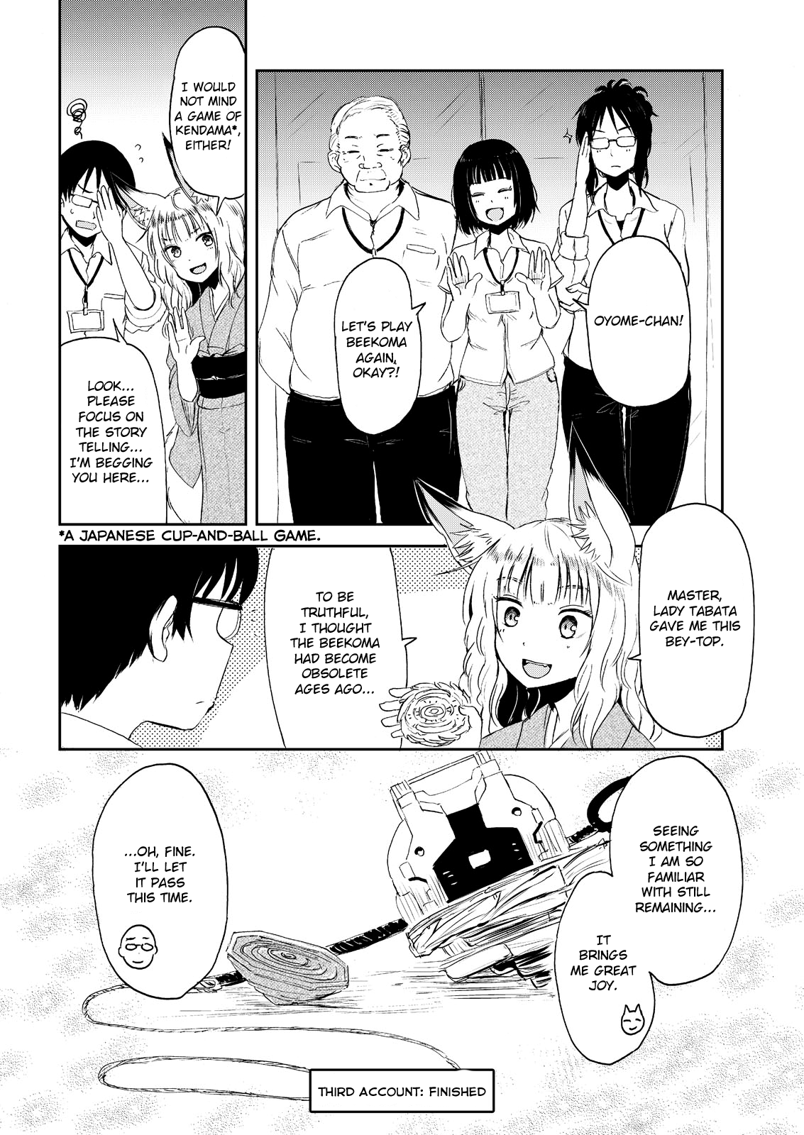 Kitsune no Oyome-chan Chapter 3 page 20 - Chapter 3: When I Called My Kitsune Wife to Work